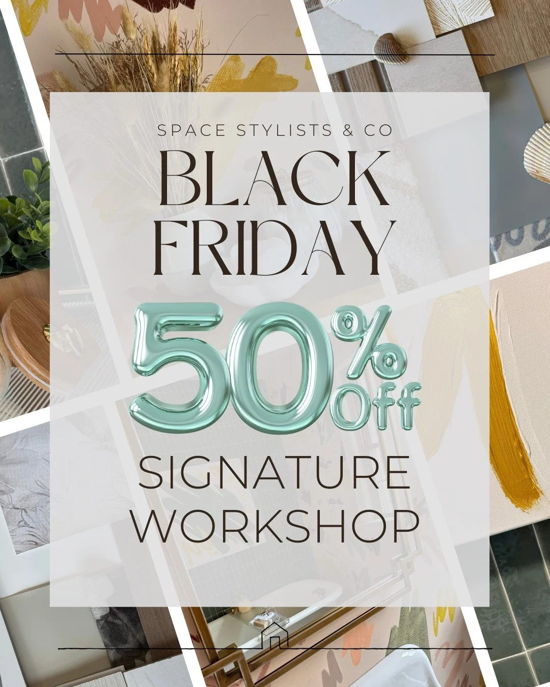 Mark your calendars! 🗓️

This Friday ONLY &mdash; the Signature Workshop is 50% off for Black Friday 🖤✨

Finally create a home that supports your life and feels like YOU &mdash; for HALF the price!
Set your reminders &mdash; this is one sale you do
