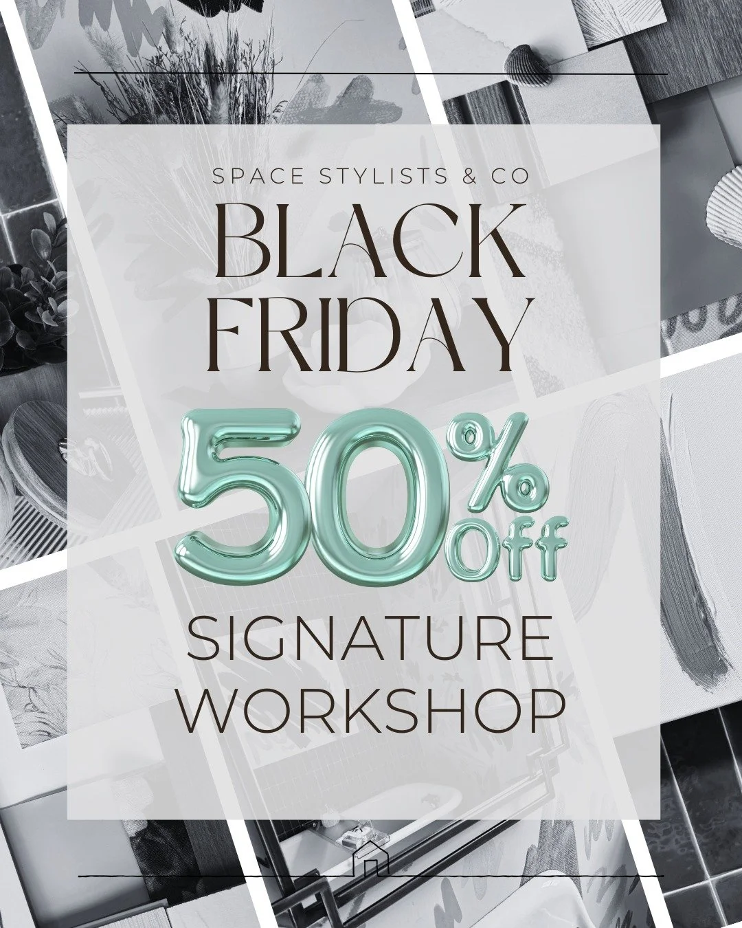 🚨 Black Friday is here! 🚨

For a limited time, my Signature Workshop is 50% off!

Learn my 4-step process to declutter, dream, deliberate, and deliver a home that feels truly yours 🏡✨

Don&rsquo;t wait &mdash; this deal disappears after Cyber Mond