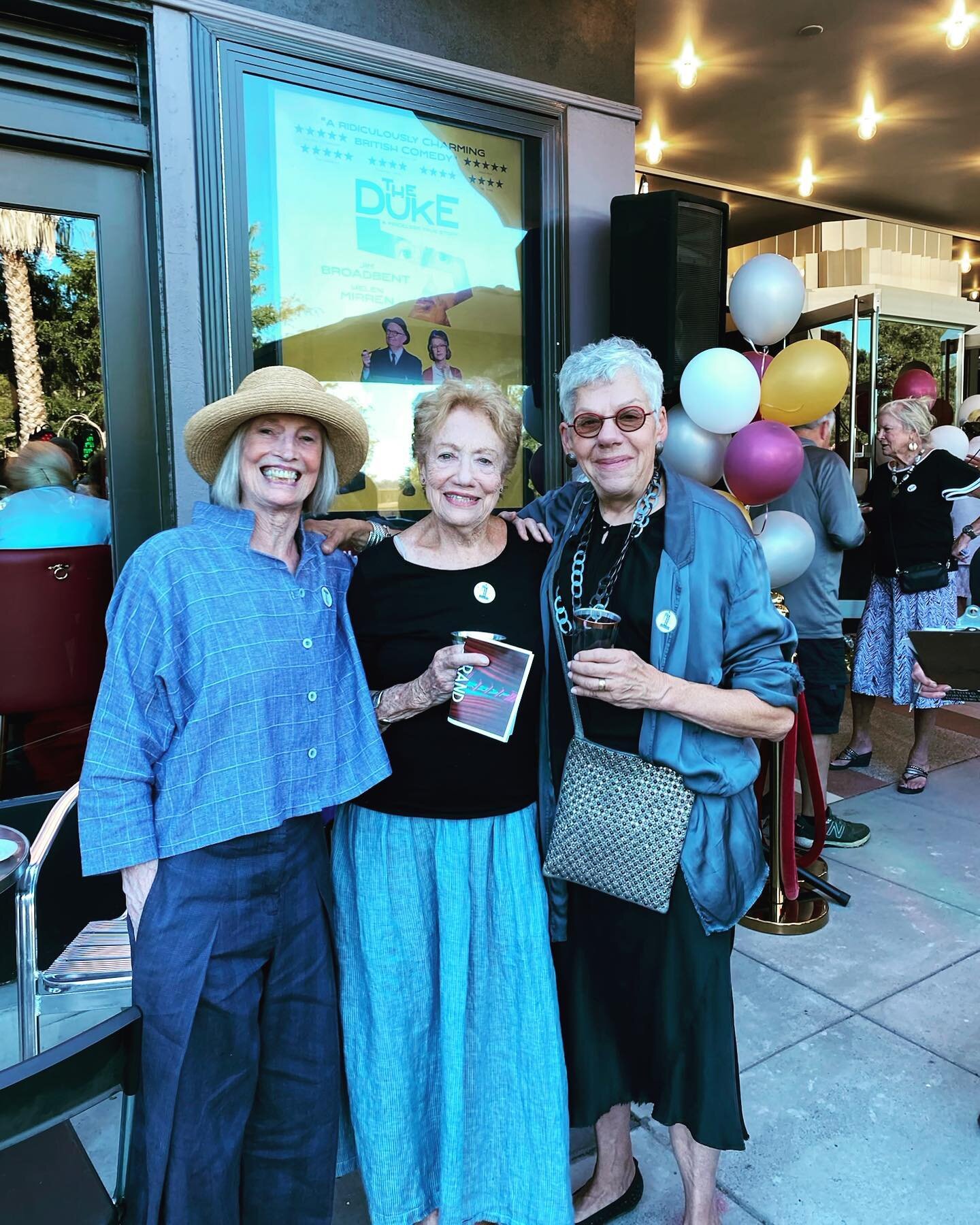 Today we celebrate the grand re-opening of the beloved Lark Theater. The McArthur part of this team has worked tirelessly with her Board of Directors and the Team at the @larktheater to bring this single screen Art Deco movie house back to life and t