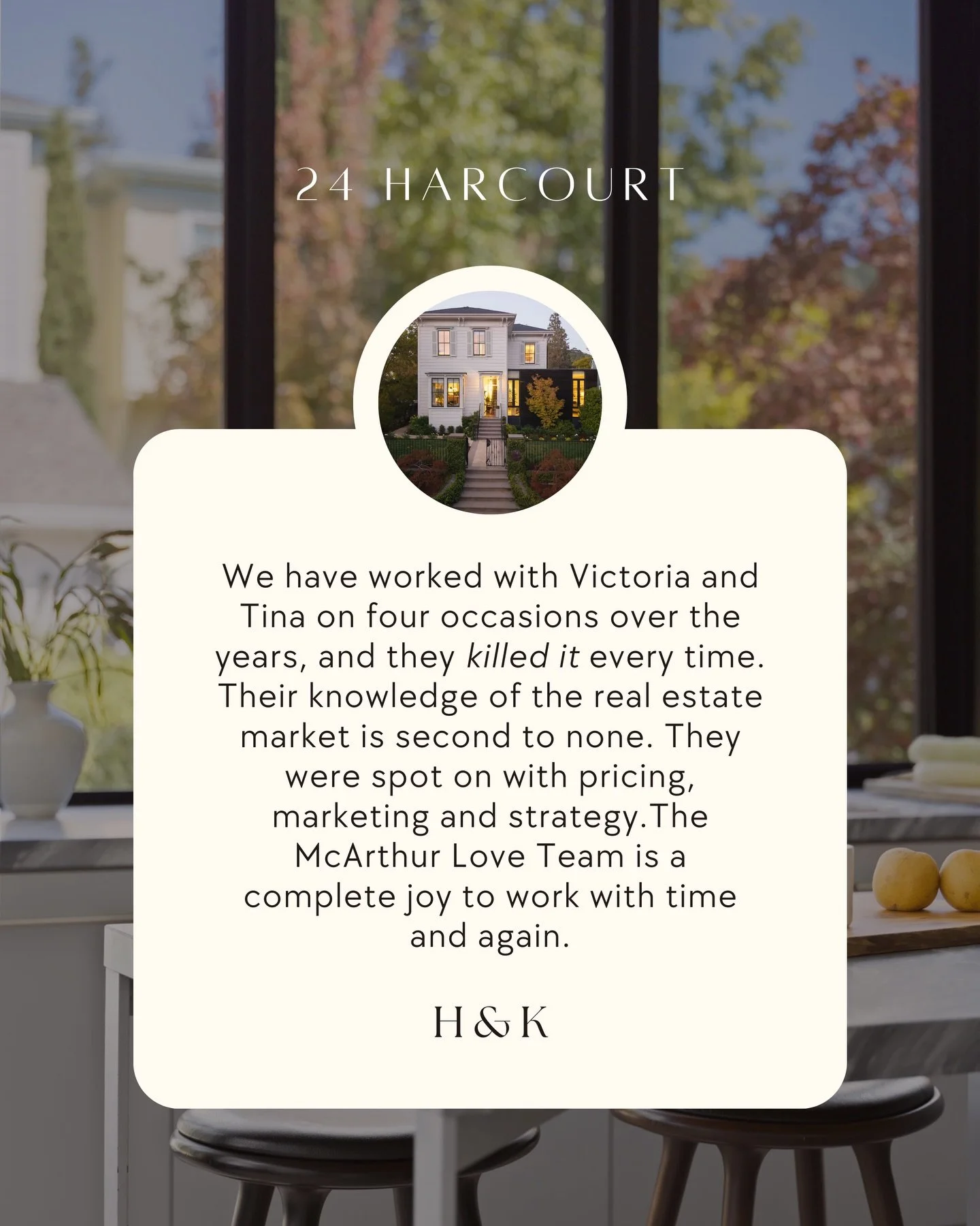 A dream realized&hellip; 💭

We are honored to have represented this amazing family for the 4th time. Most recently, we sold their home for well over the asking price. Before that, they were the winning bid of 15 in a highly competitive multiple offe