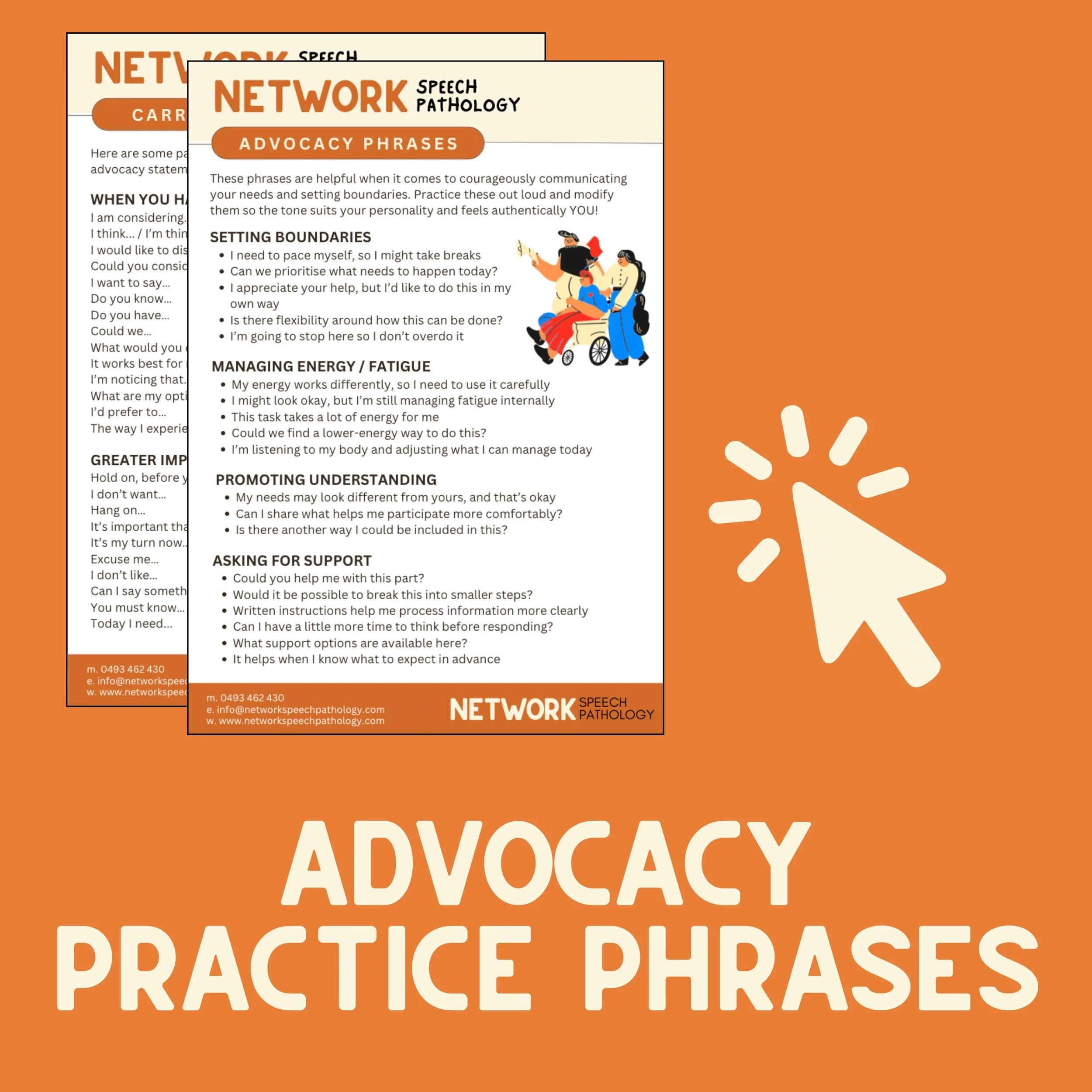 Advocacy Phrases