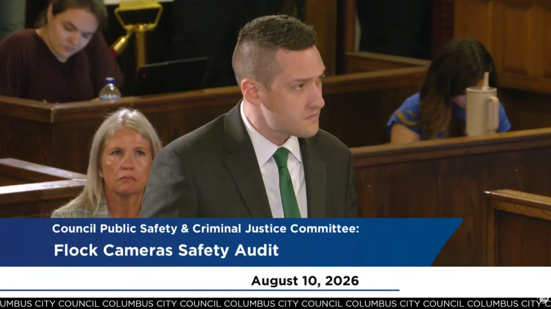 Flock Cameras: Testimony to Columbus City Council