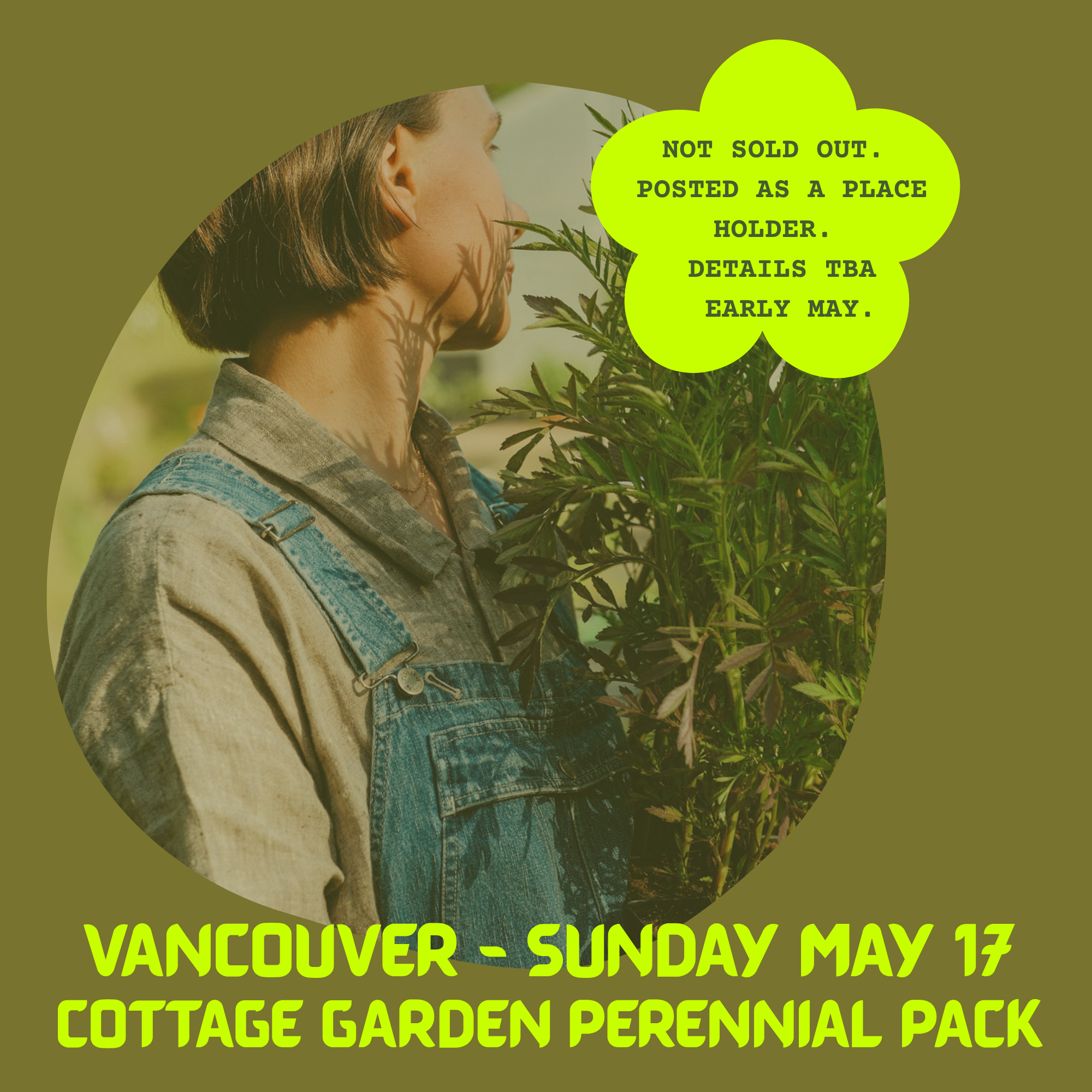 VANCOUVER PERENNIAL PACK - MAY 17
