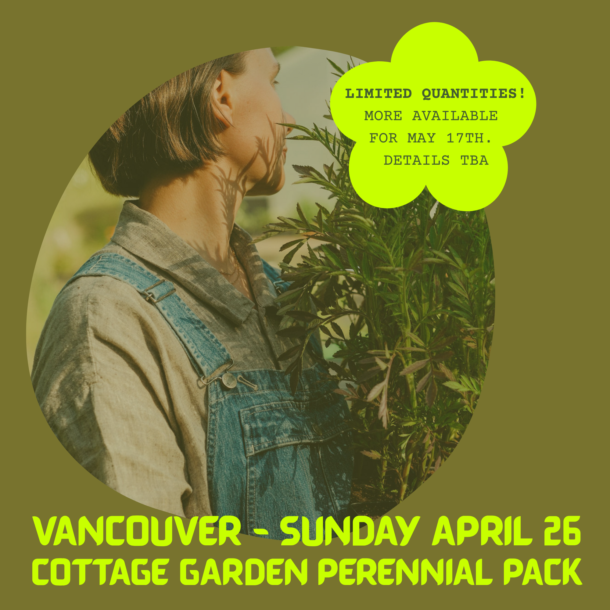 VANCOUVER PERENNIAL PACK - APRIL 26TH