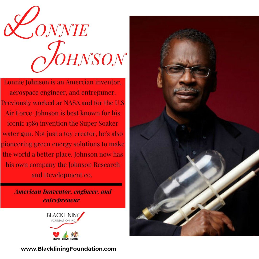 Trailblazers Uncovered: Black Excellence
Meet Lonnie Johnson, best known for his iconic Super Soaker water gun. From his early days as an aerospace engineer at NASA to holding over 250 patents, Mr. Johnson's inventions have brought joy and innovation