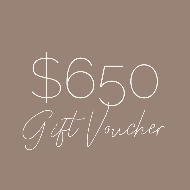 $650 Gift Voucher