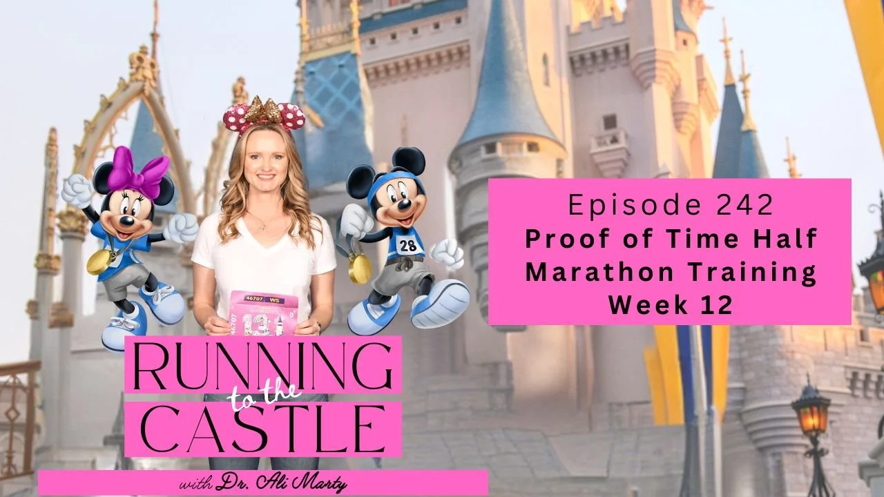 Proof of Time Half Marathon Training Week 12