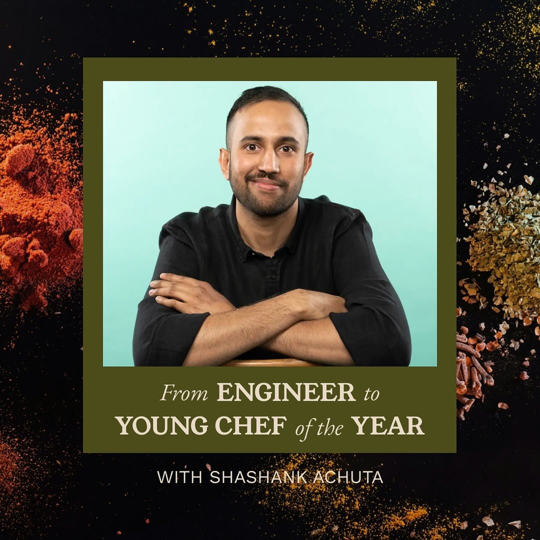 NEW EP ⚡️[S03E18]: From Engineer to Young Chef of the Year with @chef_achuta 

Shashank &lsquo;Shanky&rsquo; Achuta is Good Food Guide&rsquo;s Young Chef of the Year and one of NSW&rsquo;s 25 Most Influential Indian Australians. Having worked in some