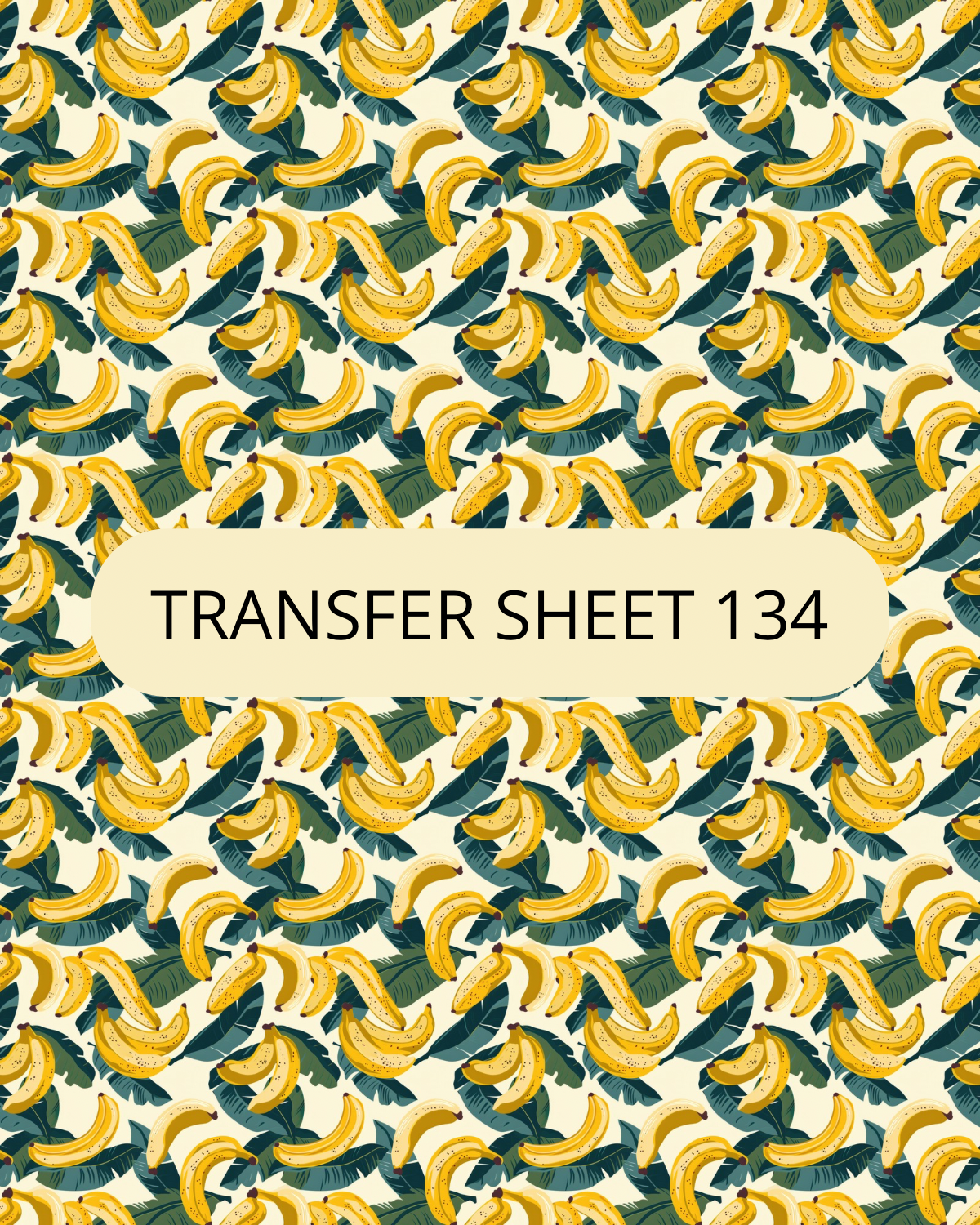 Banana Transfer Sheet 134