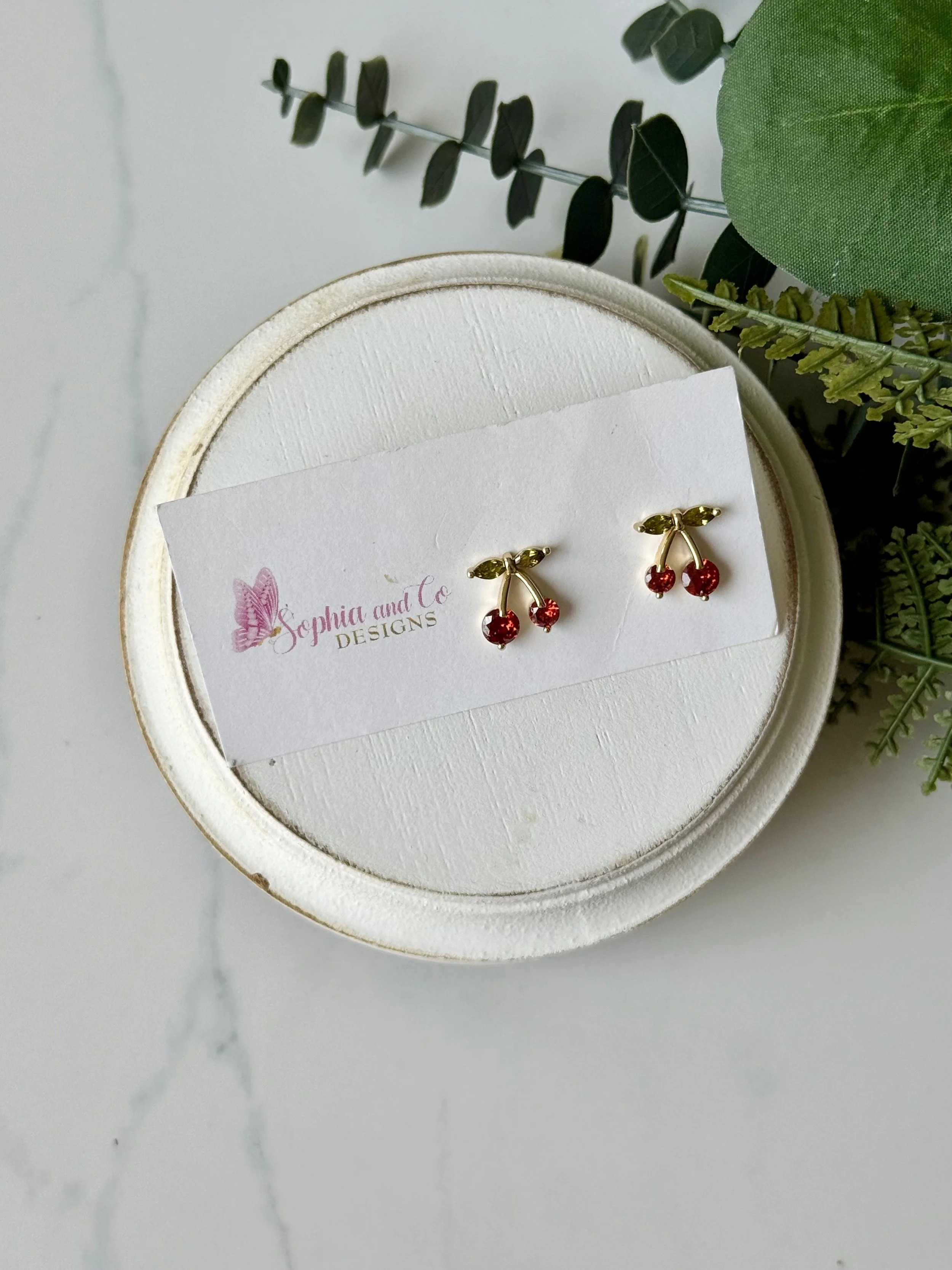 Cherry Studs