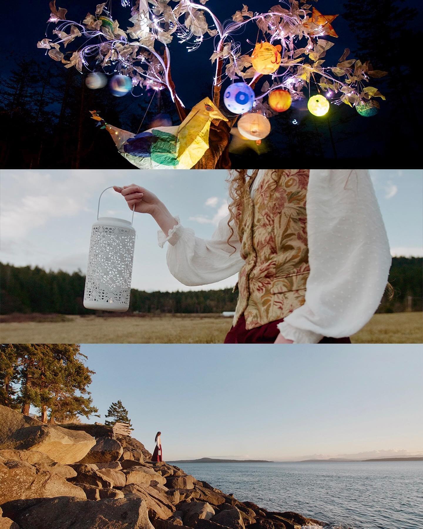 It is a great pleasure and honour to announce that the video I have been working with 30(ish) annual Pender Island Magic Lake Lantern Festival/TOTT will be premiering tonight at 7pm Pacific time! Link in bio. It features amazing choreography performa