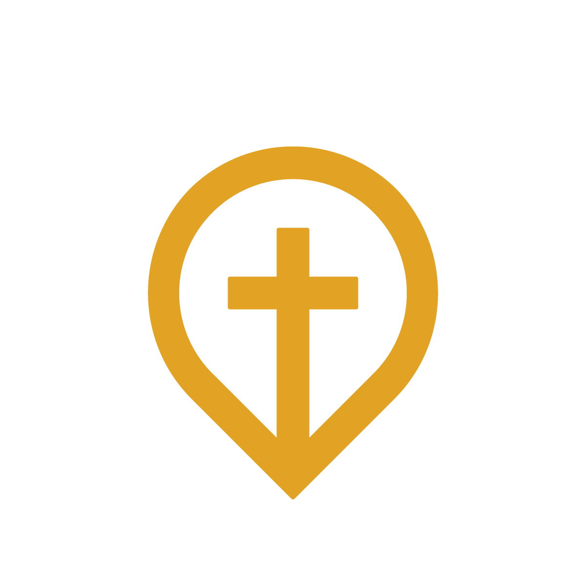 waypoint with a cross in the middle