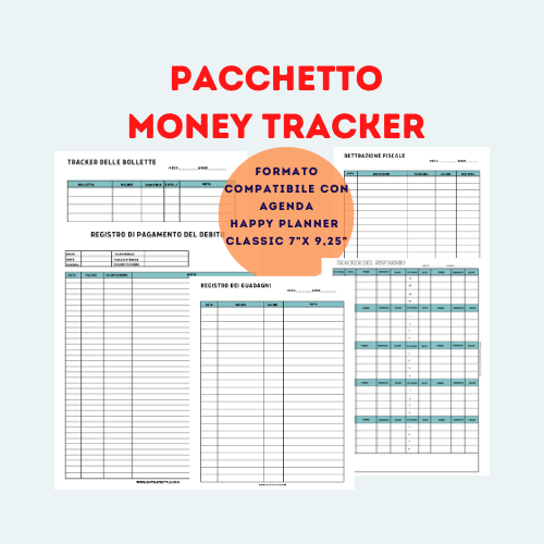 PACCHETTO MONEY TRACKER FORMATO CLASSIC — Emyslifestile