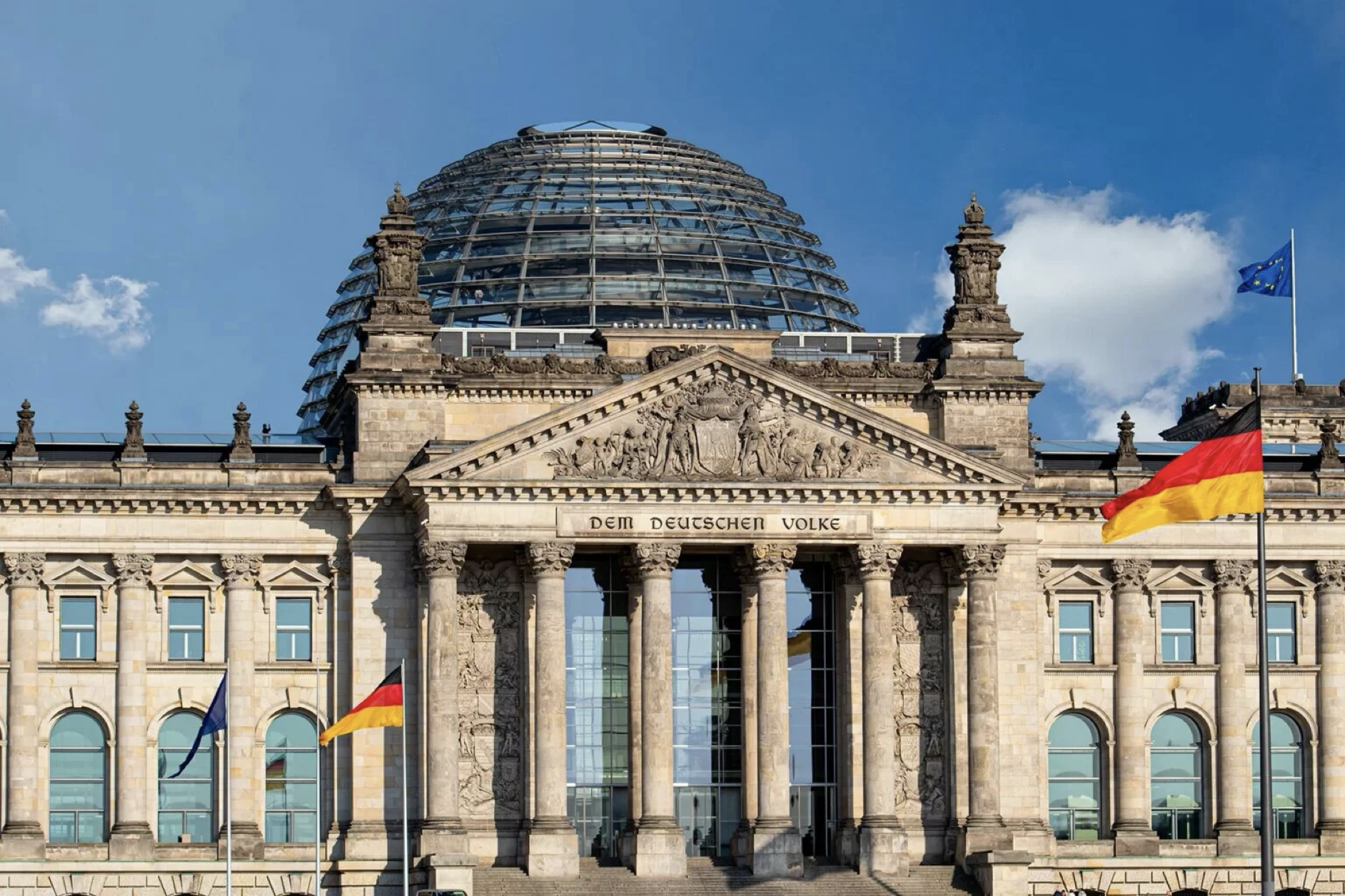 Two young people go to work for the German government…