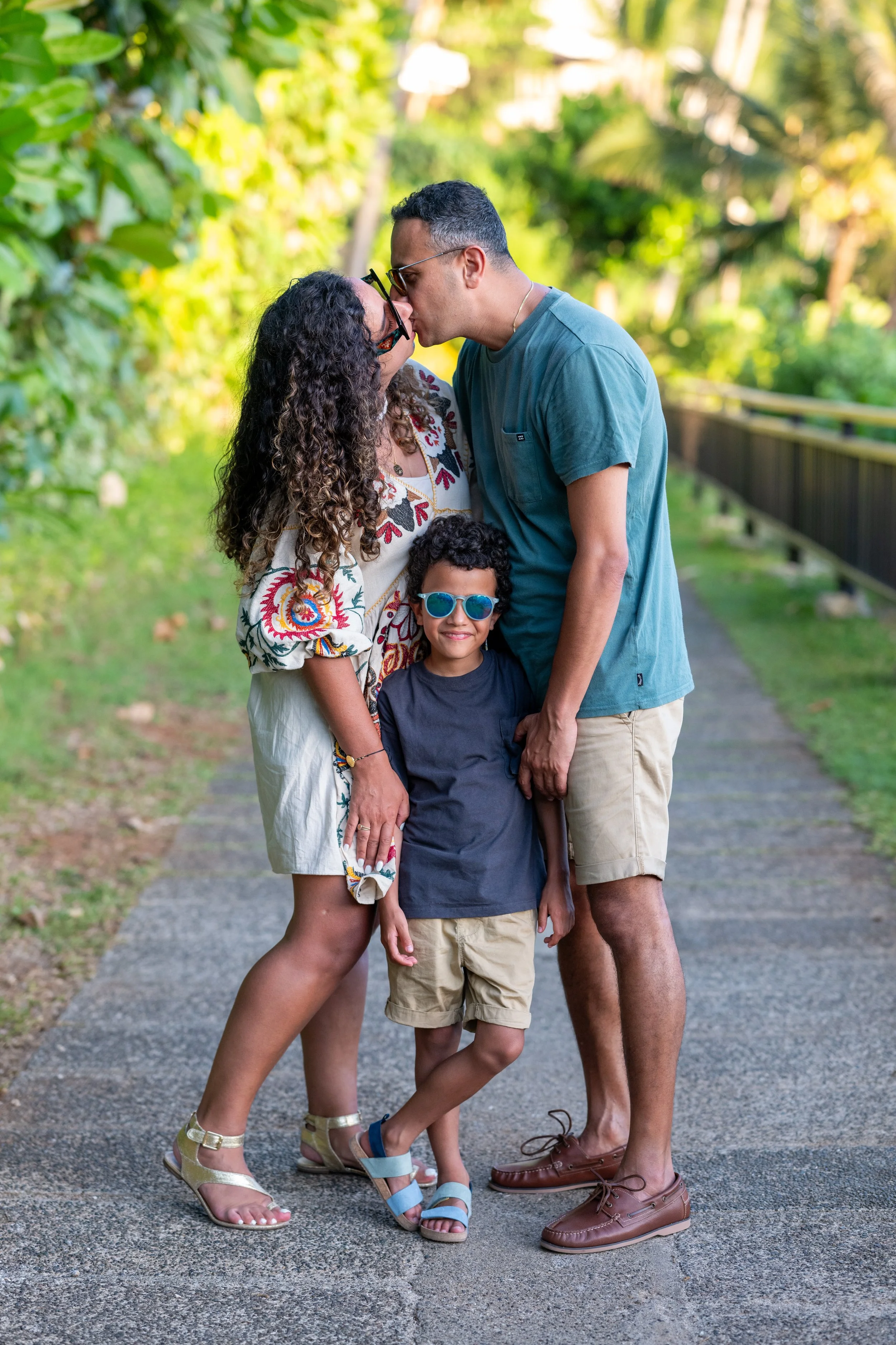 Boracay Photographer - Casual Family Portraits by the beach, Shangri La Boracay