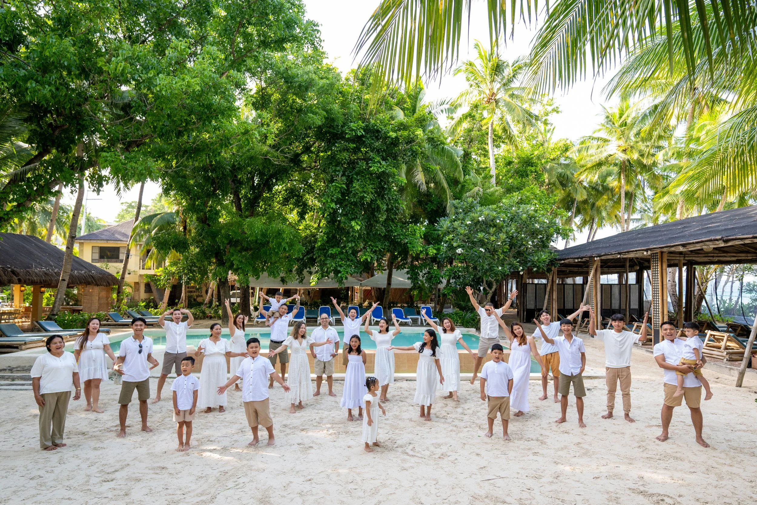 Boracay Photographer - Casual Family Portraits by the beach