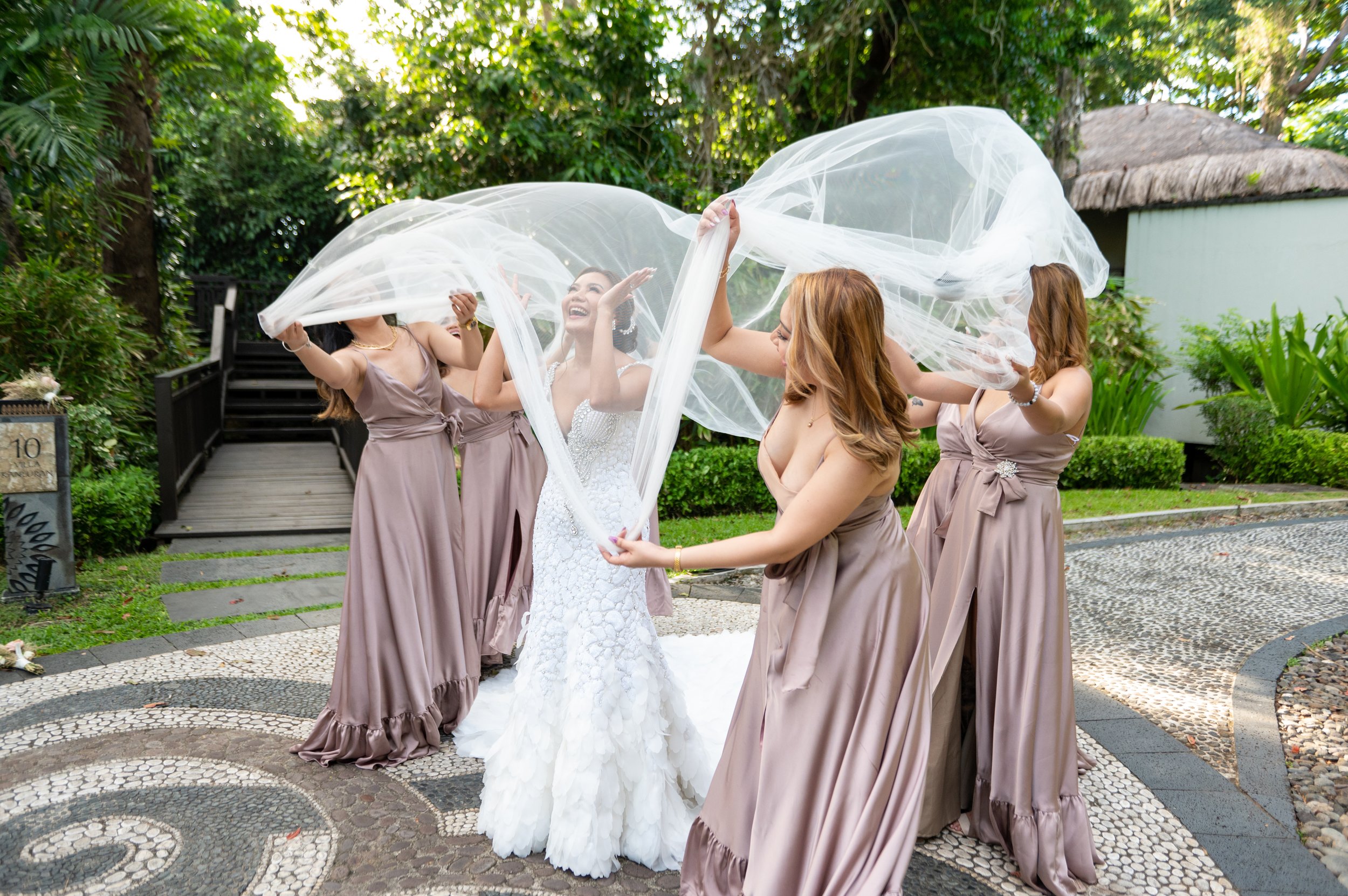 Boracay beach wedding ceremony Shangri La resort
