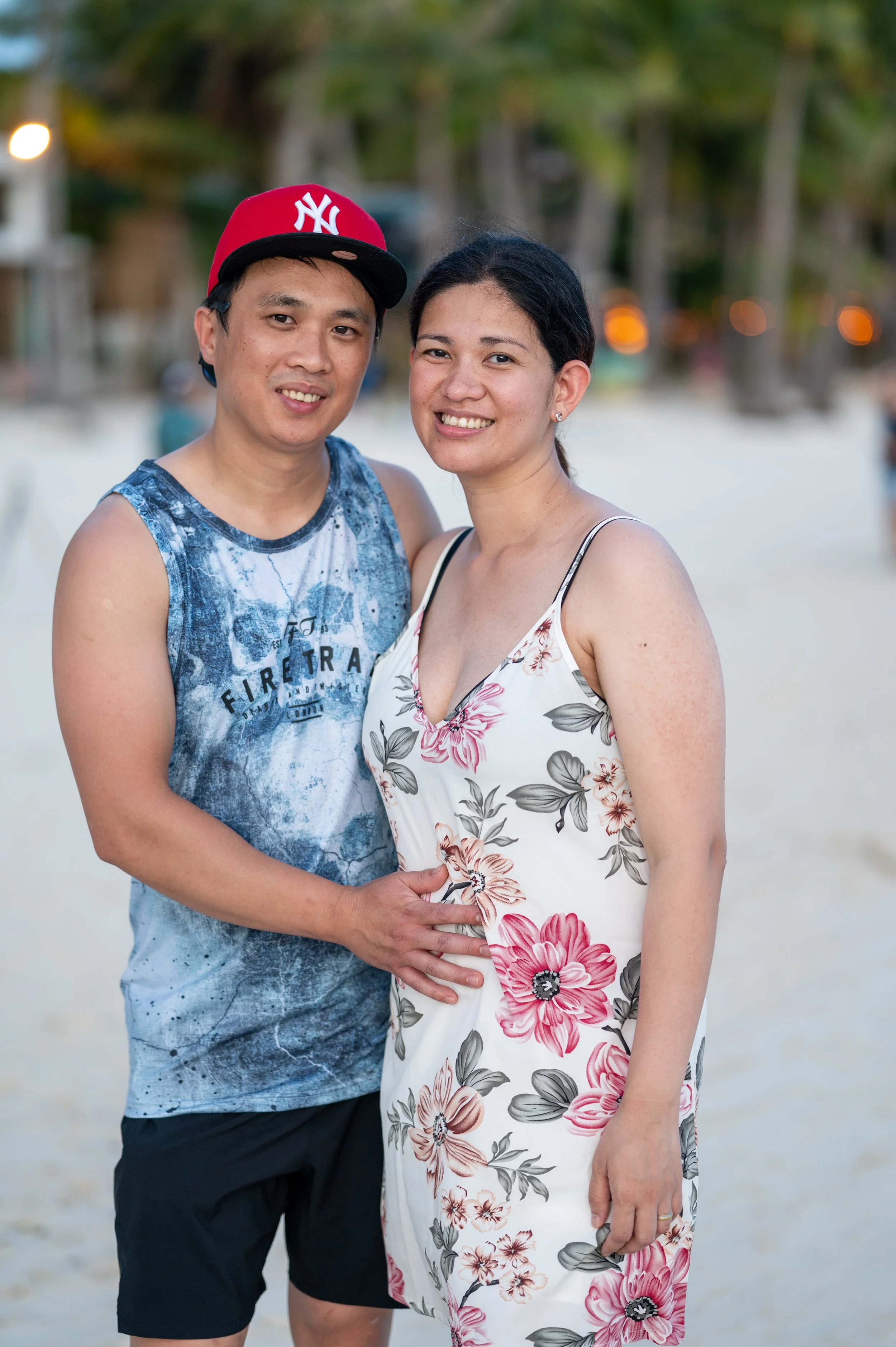 Boracay Wedding Photographer - Casual Family Portraits by the beach