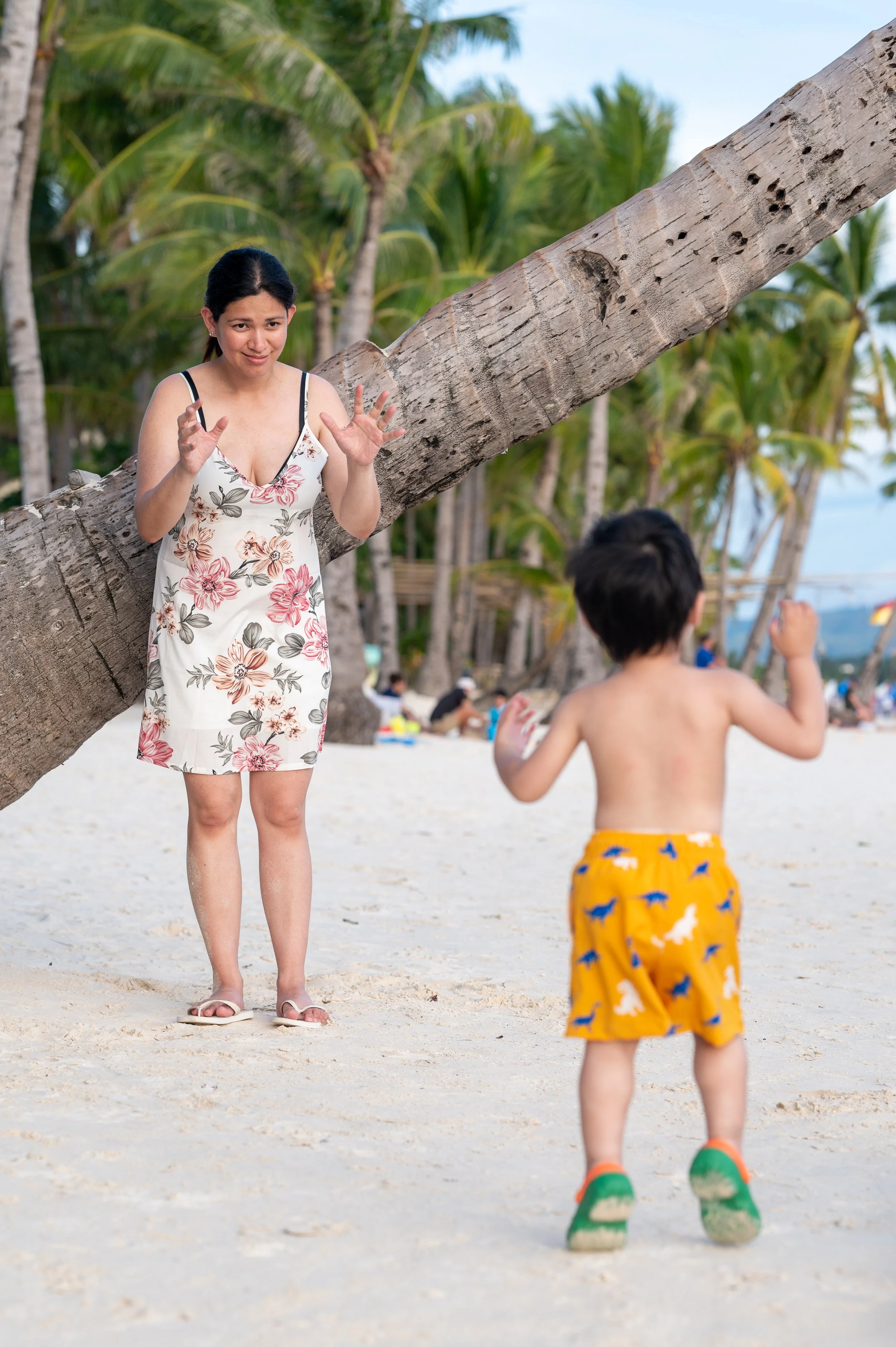 Boracay Wedding Photographer - Casual Family Portraits by the beach