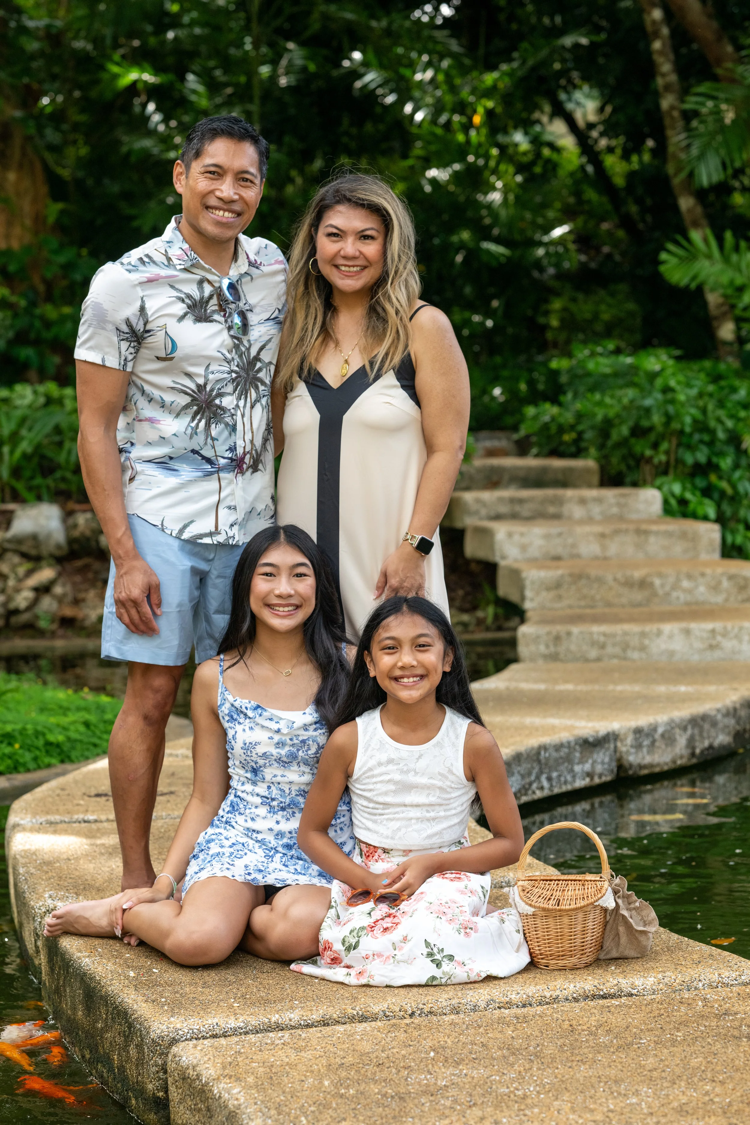 Boracay Photographer - Casual Family Portraits by the beach