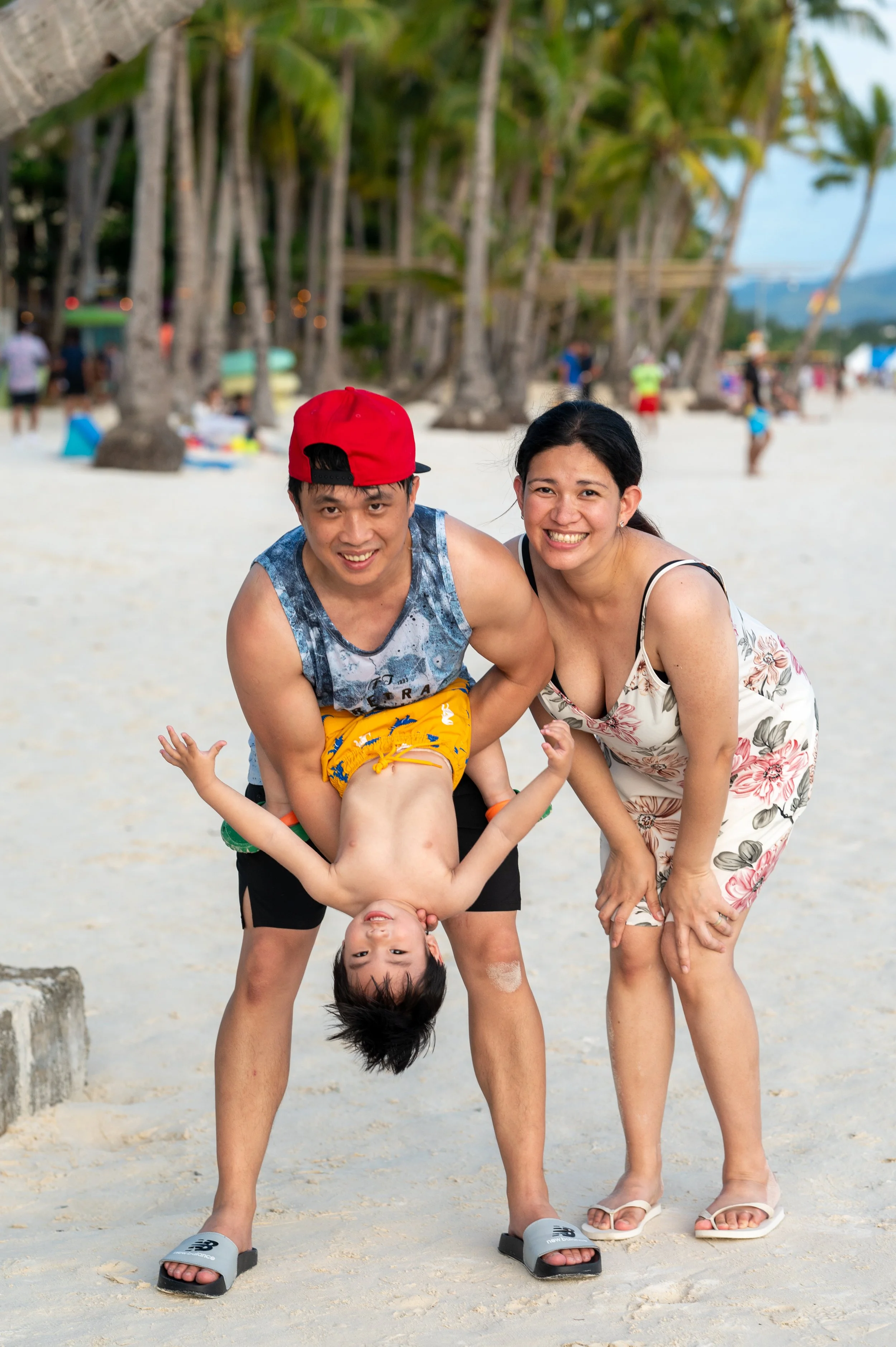 Boracay Wedding Photographer - Casual Family Portraits by the beach