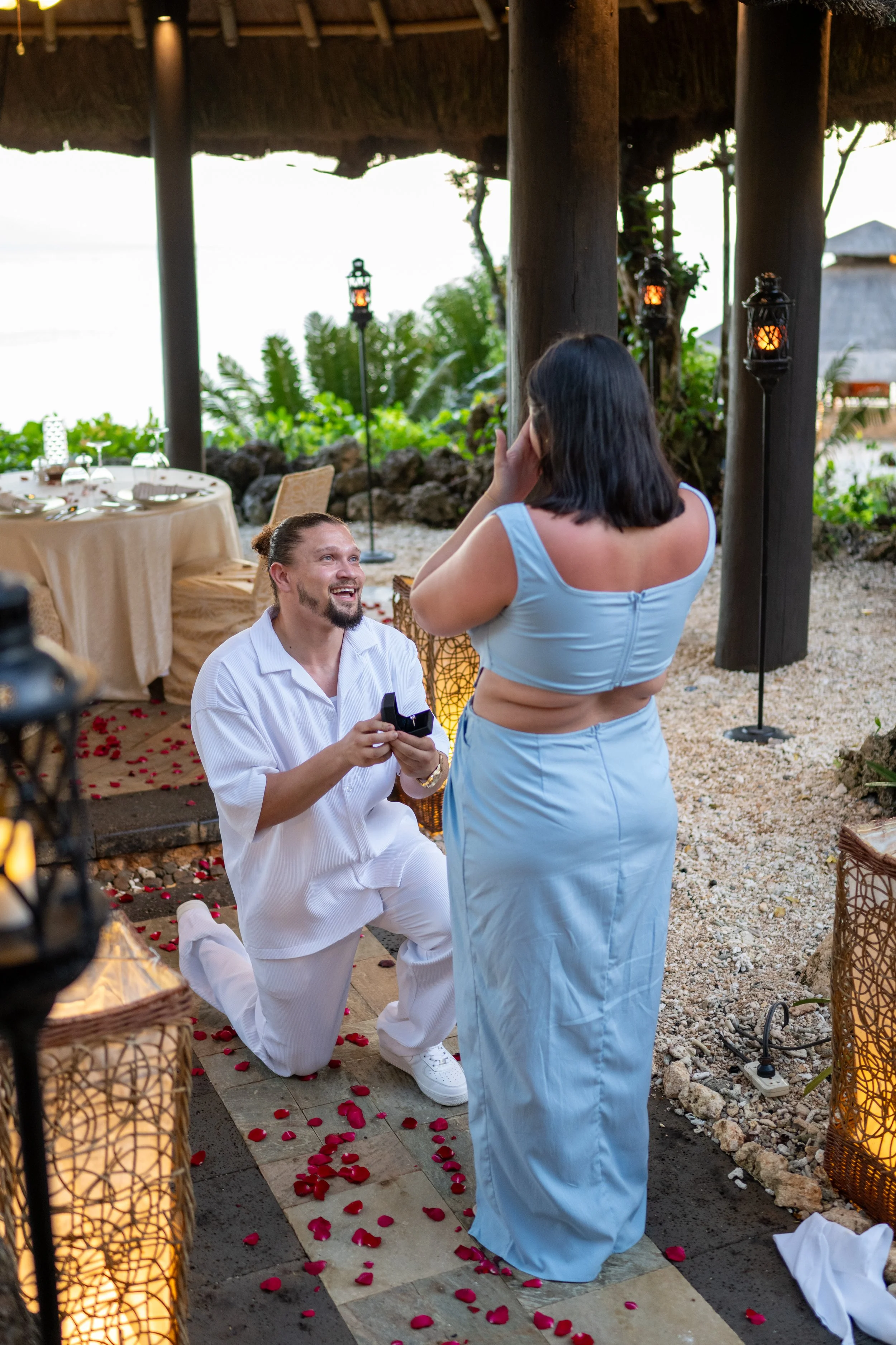Amor Moments - Boracay Wedding and Portrait Photographer Surprise Proposal, Shangri La Boracay