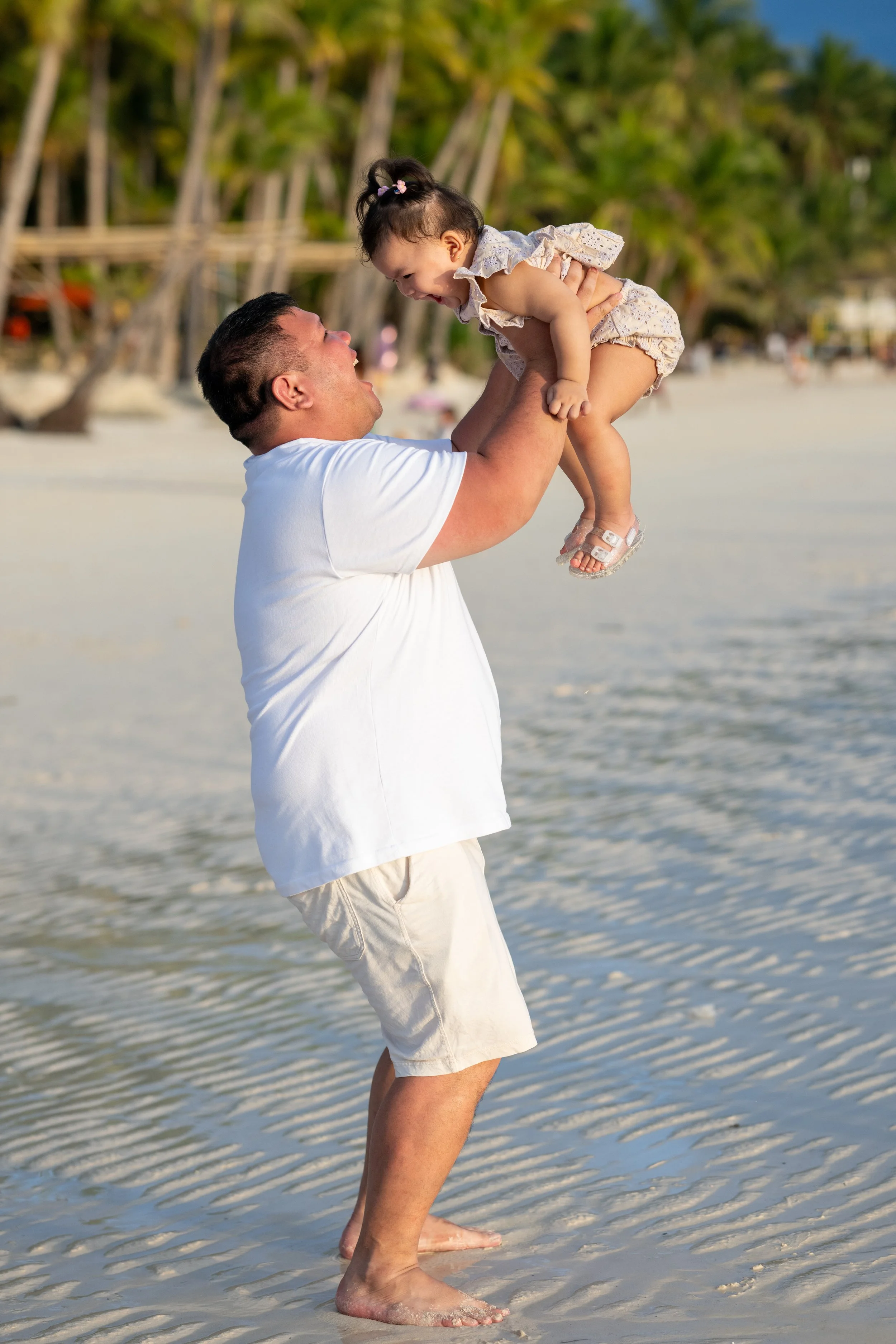 Boracay Wedding Photographer - Casual Family Portraits by the beach