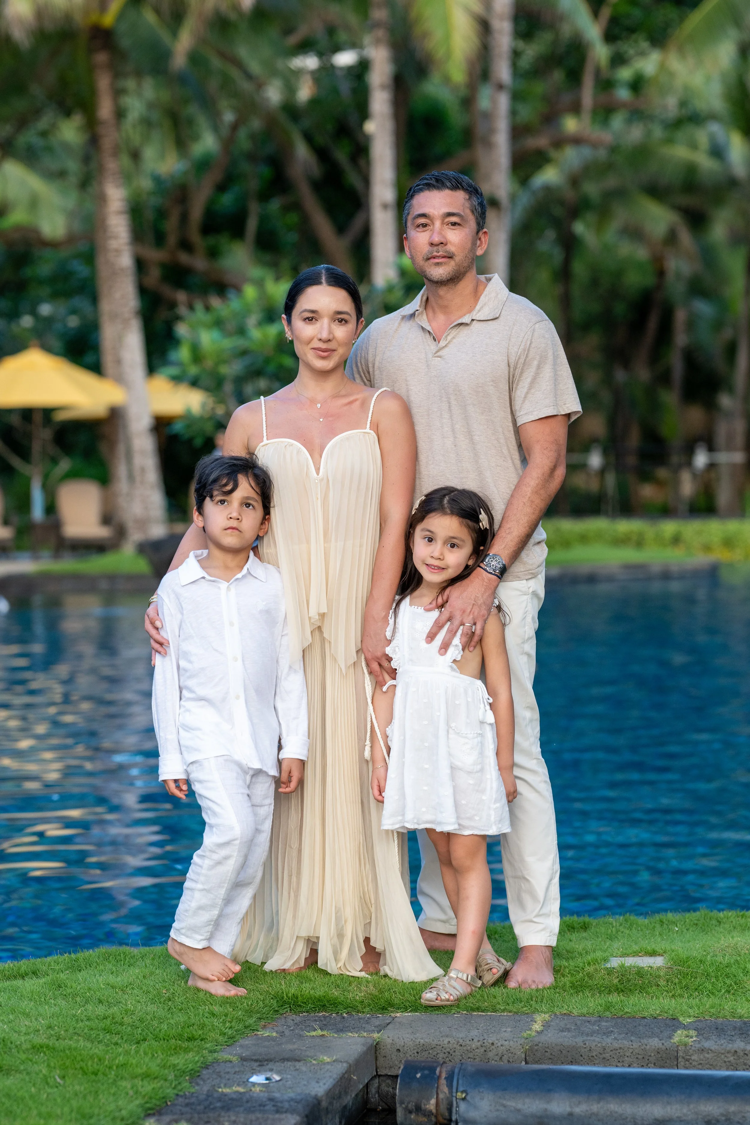 Boracay Photographer - Casual Family Portraits by the beach, Shangri La Boracay