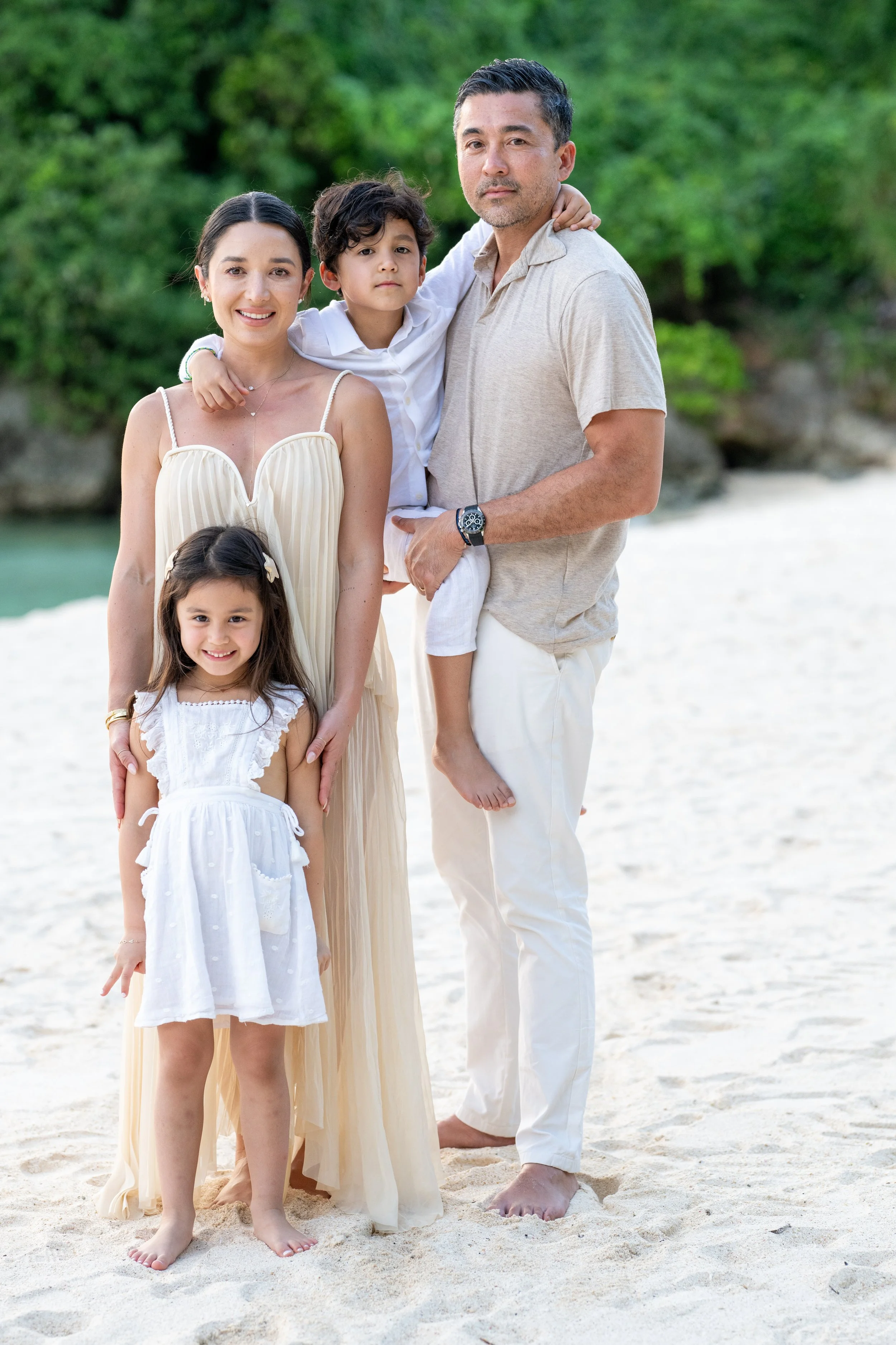 Boracay Photographer - Casual Family Portraits by the beach, Shangri La Boracay