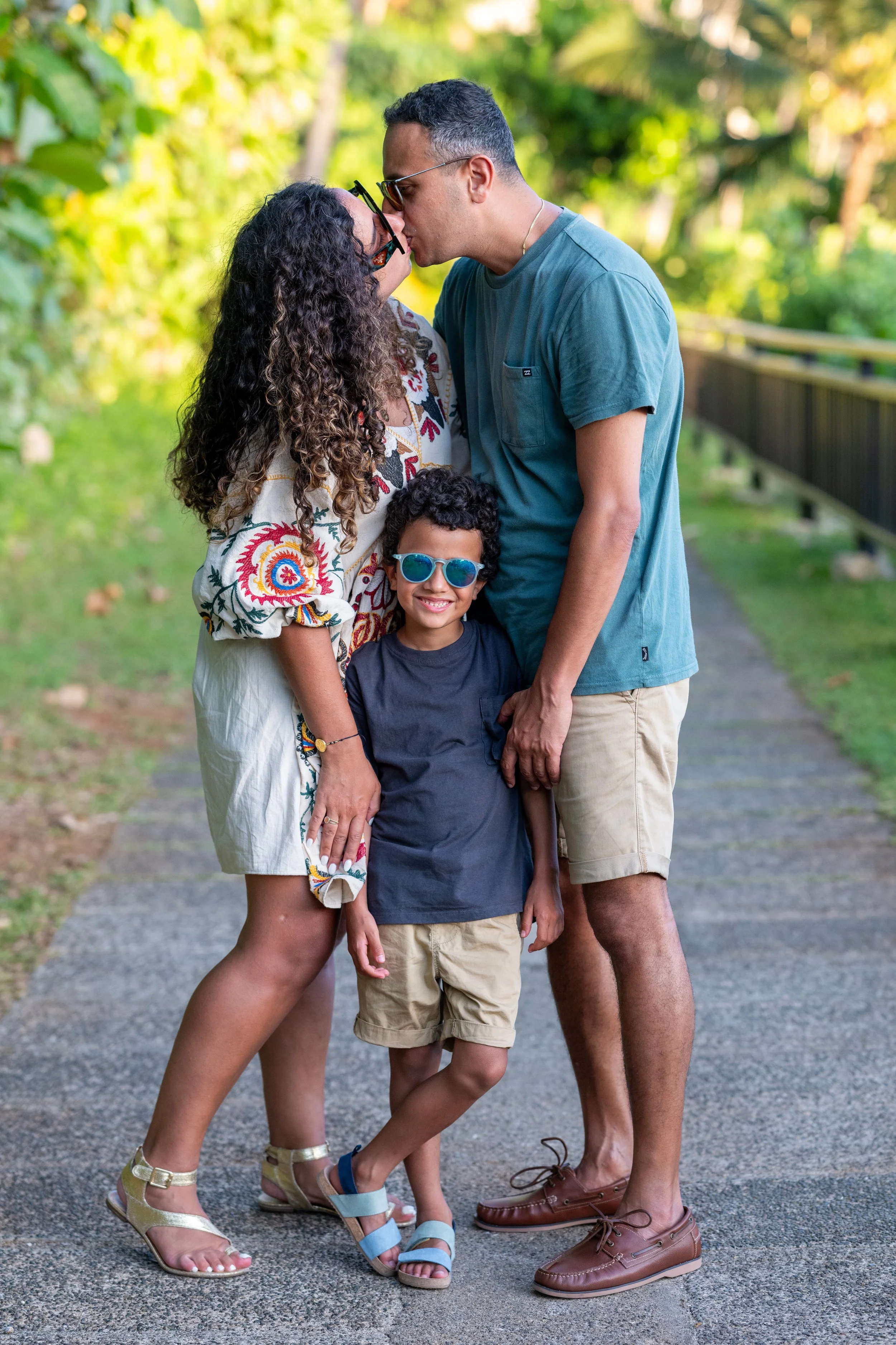 Boracay Photographer - Casual Family Portraits by the beach, Shangri La Boracay