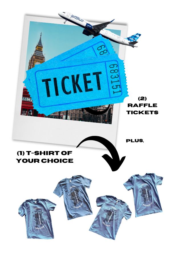 2 Raffle Tickets + T-Shirt