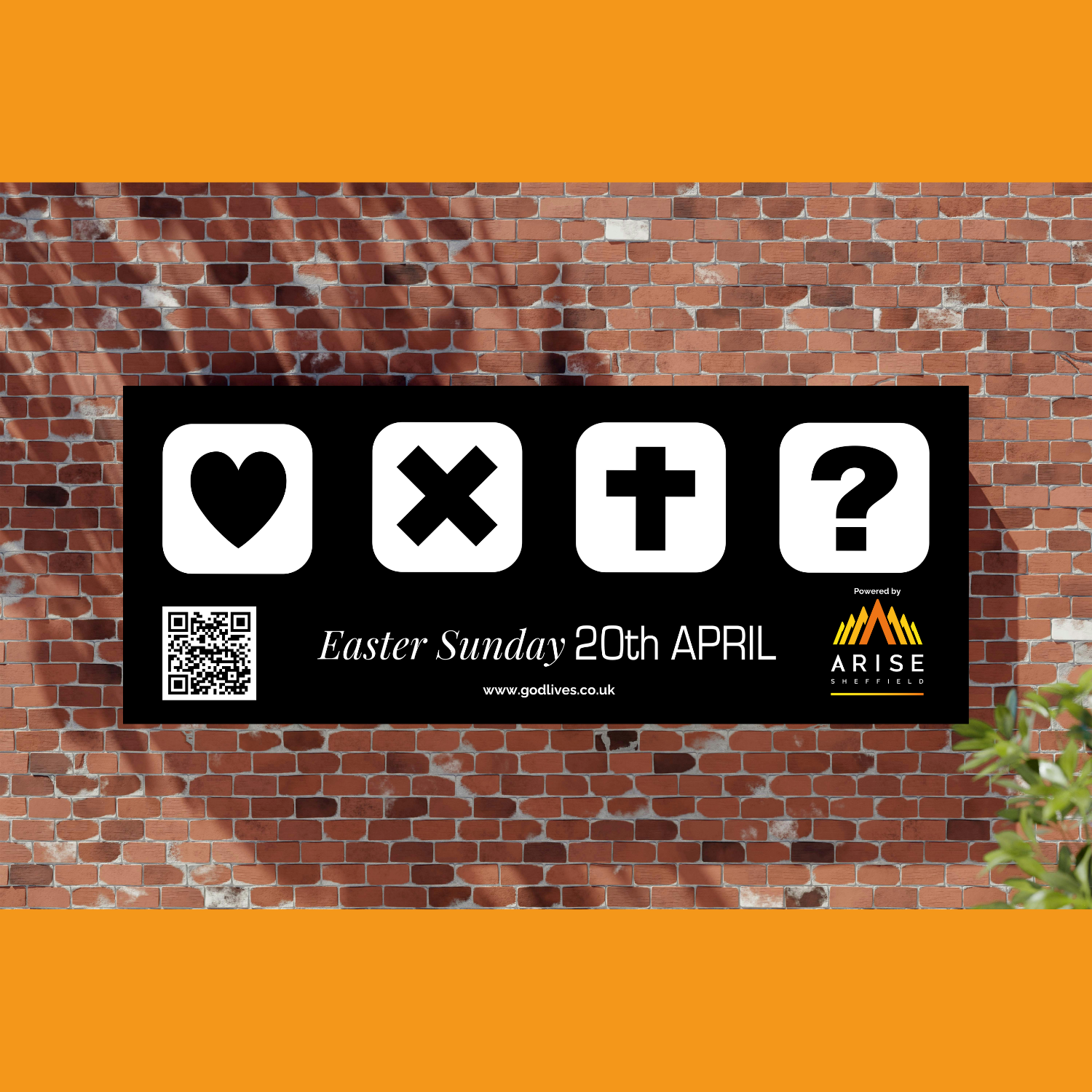 Easter Mission: 4Points Church Banner