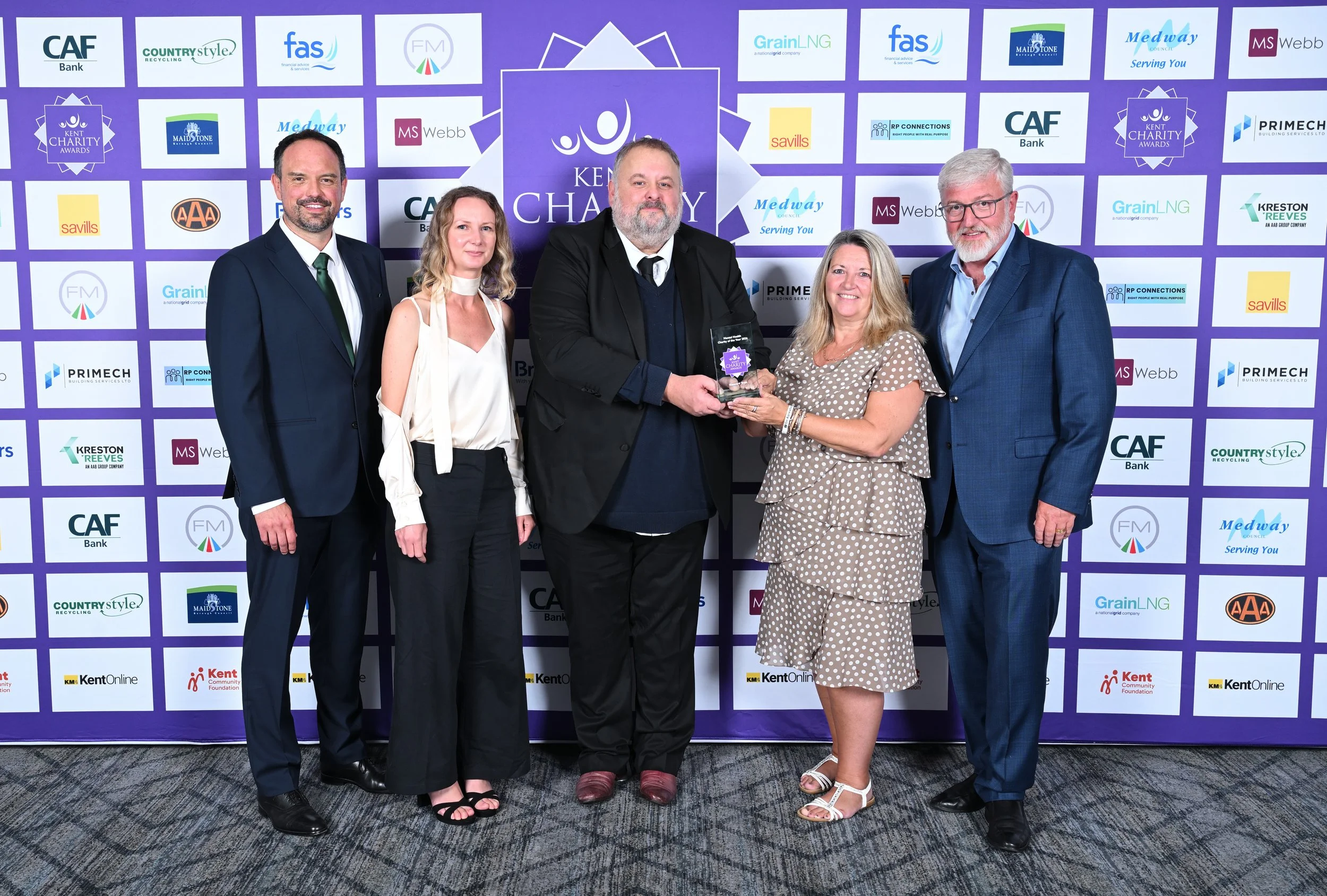 Kenward Trust Wins Mental Health Charity of the Year at the 2026 Kent Charity Awards