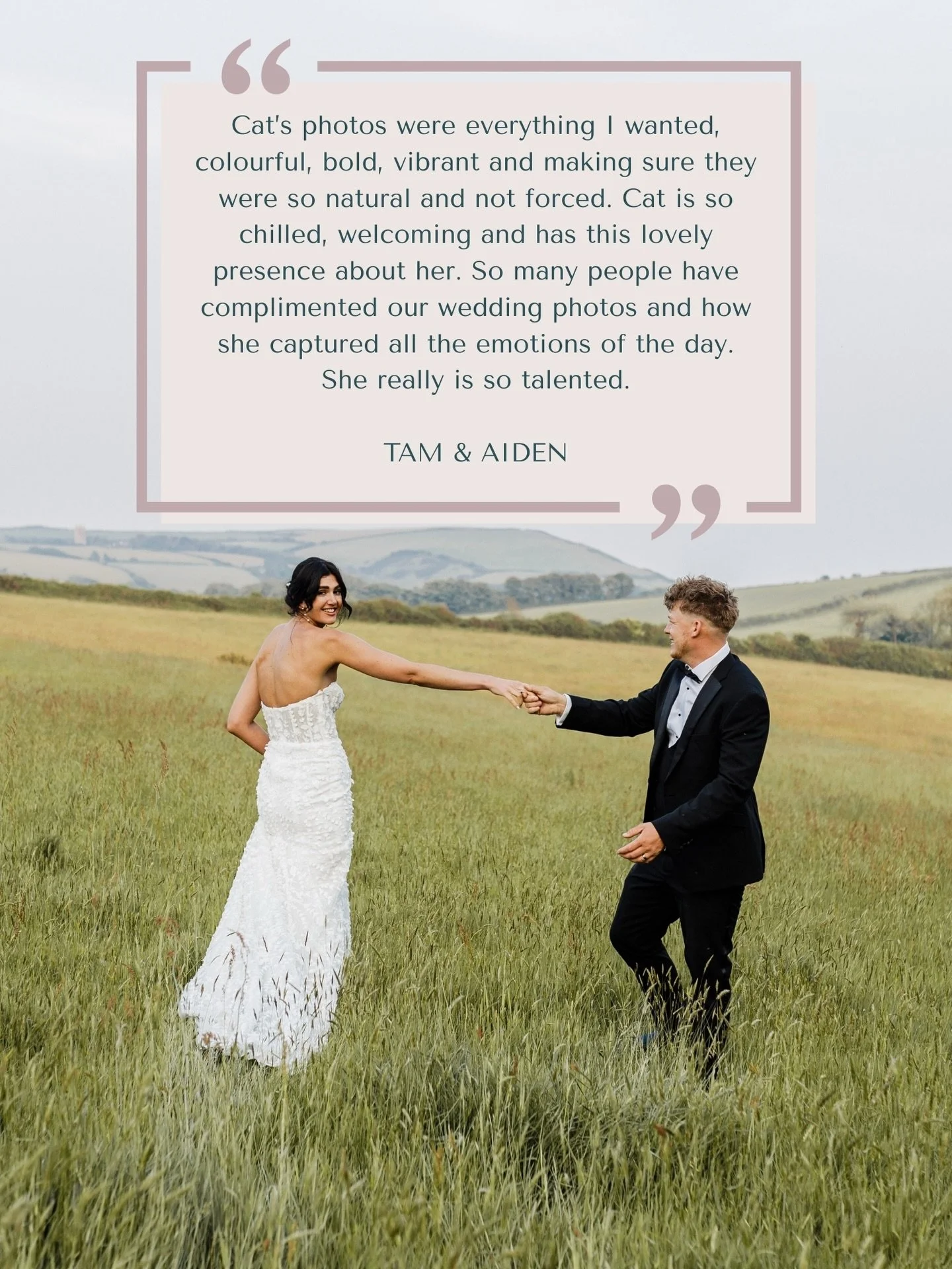 ✨Are you still considering whether to book ME as your photographer?!✨

Here are a small selection of beautiful testimonials for you! 🤍

It honestly means the world to receive messages like these 🥹 I pour my heart and soul into every wedding I captu