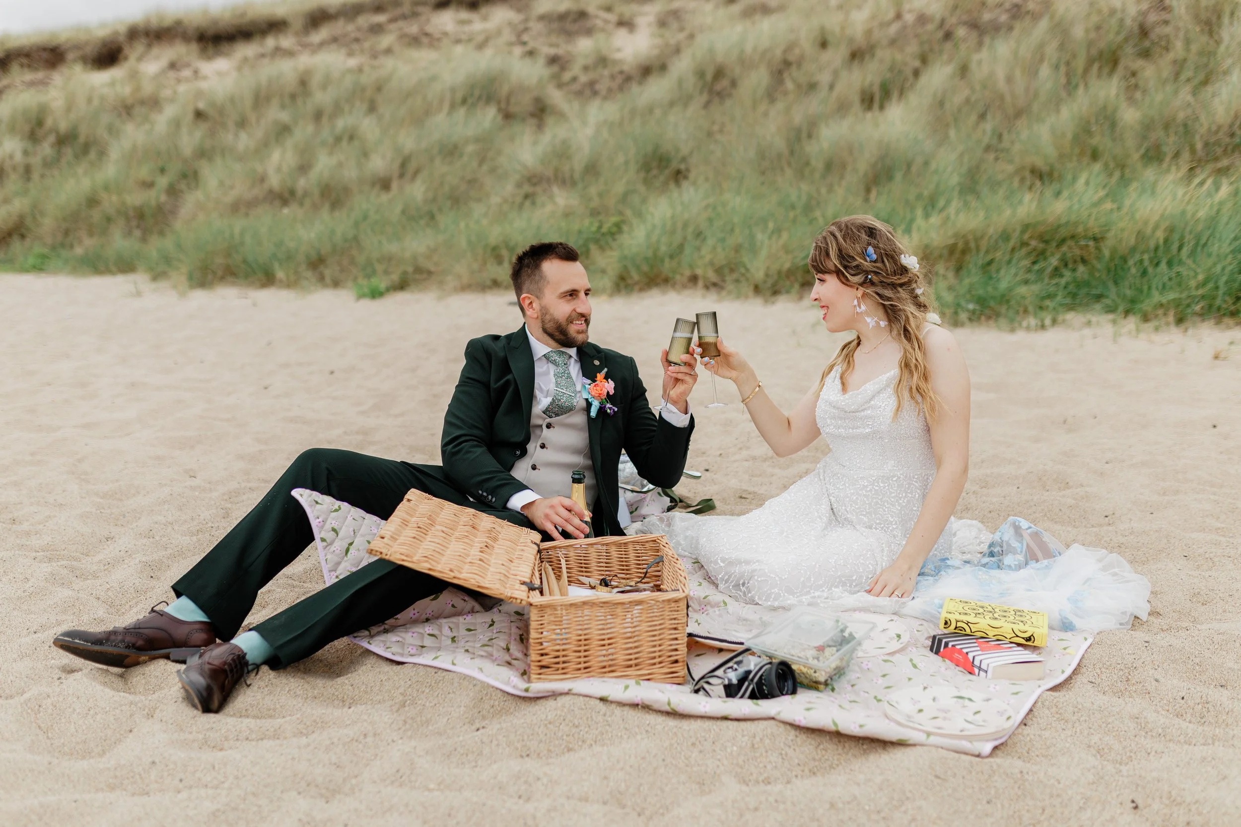 A Fairytale Summer Boho Cornwall Elopement