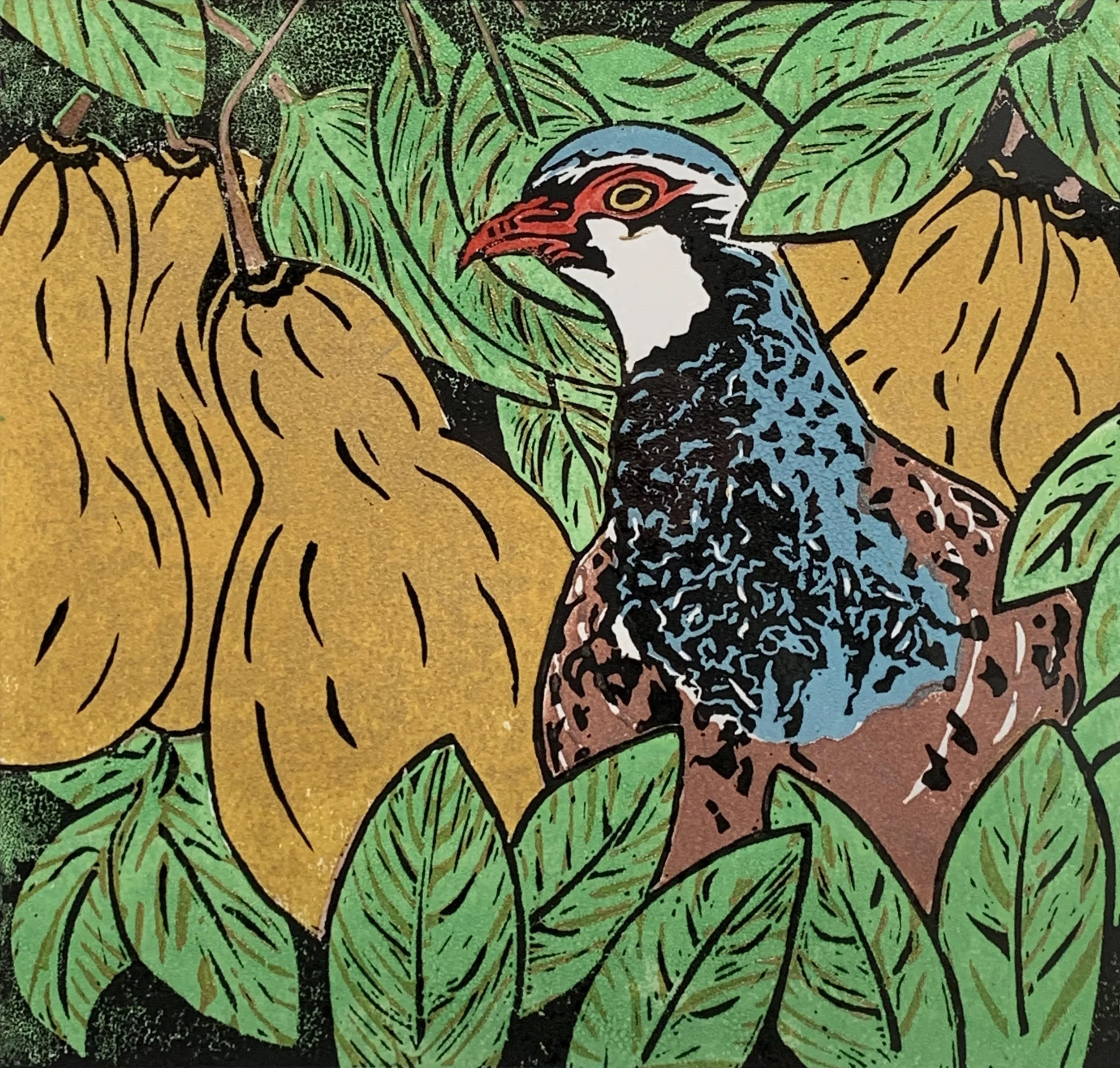 Dave Gilbert, Lino Printing Exhibition