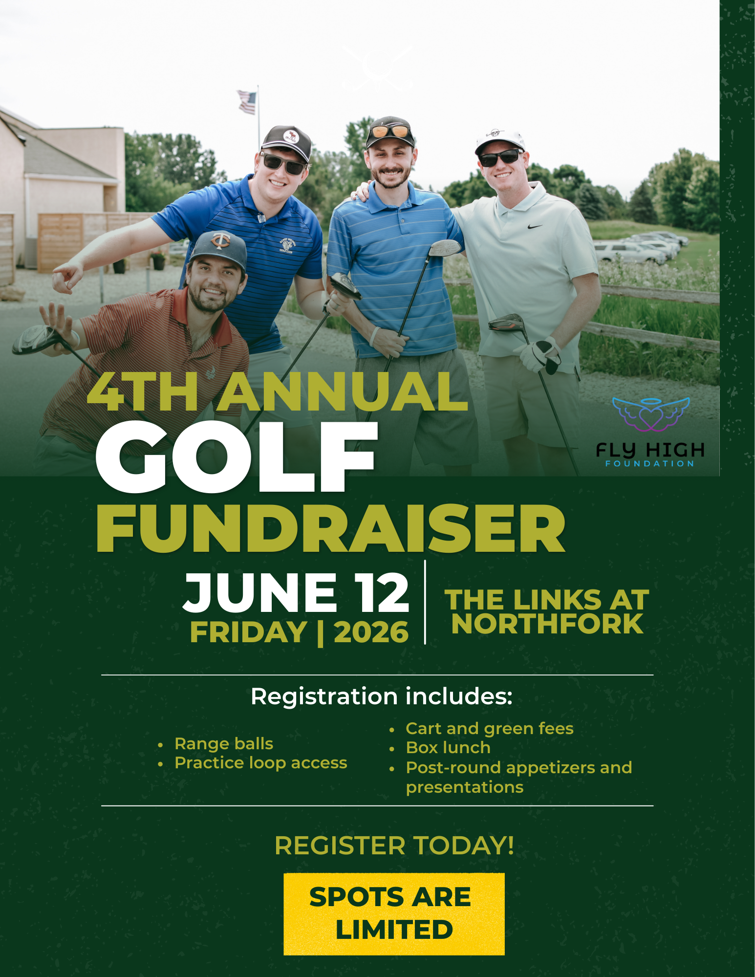 4TH Annual Golf Fundraiser on June 12th