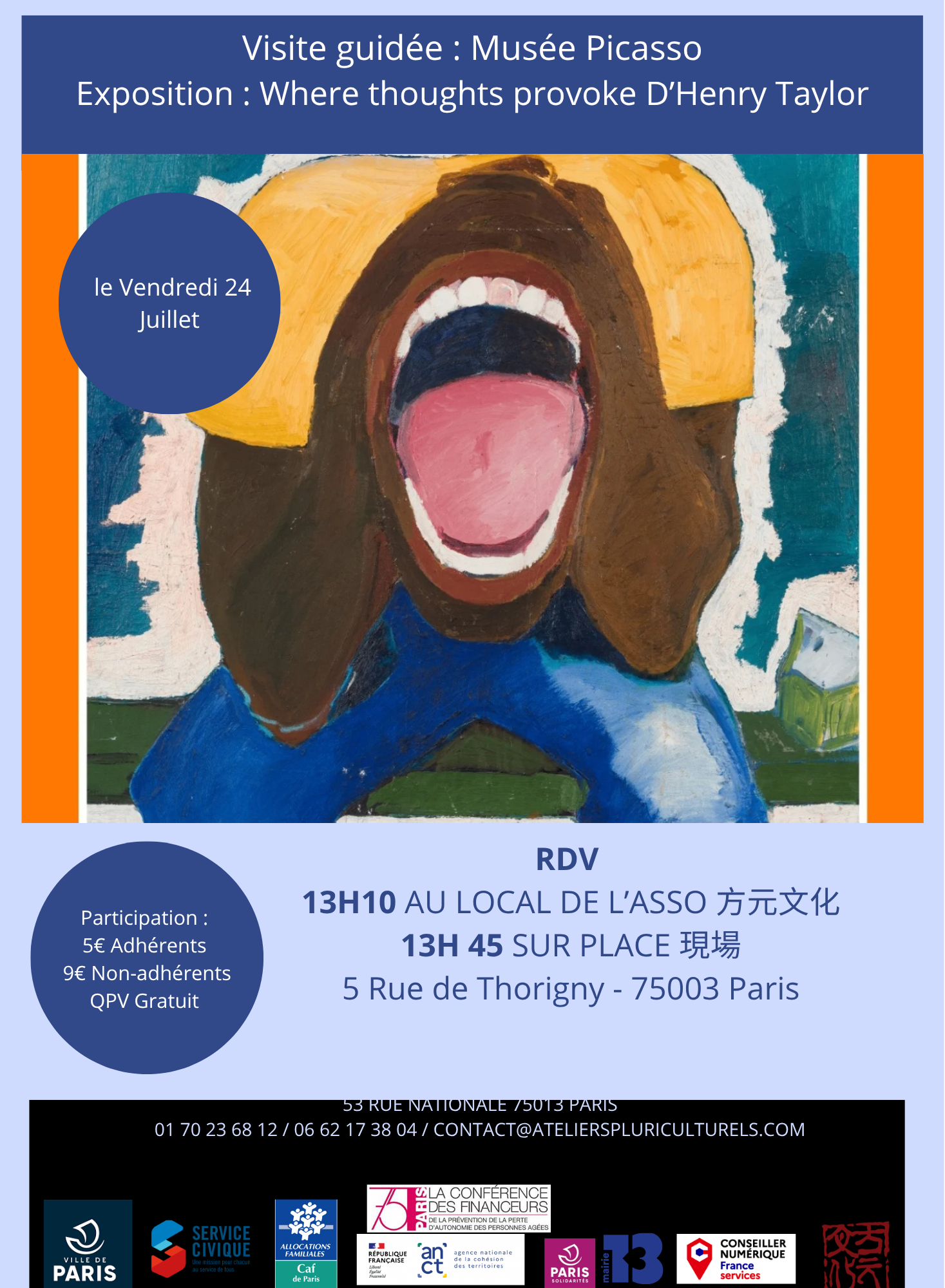 Visite guidée musée Picasso
