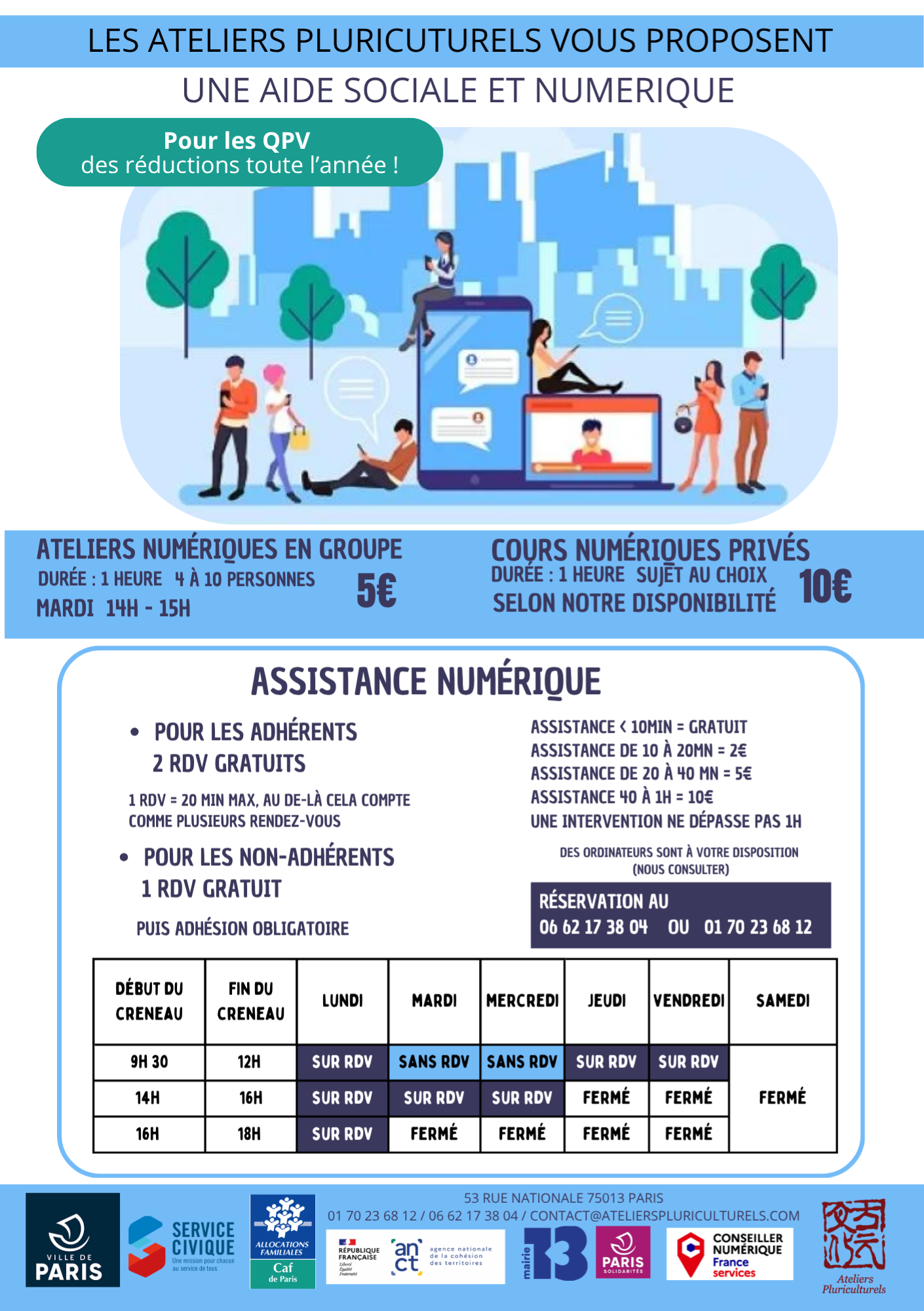 Ateliers numériques