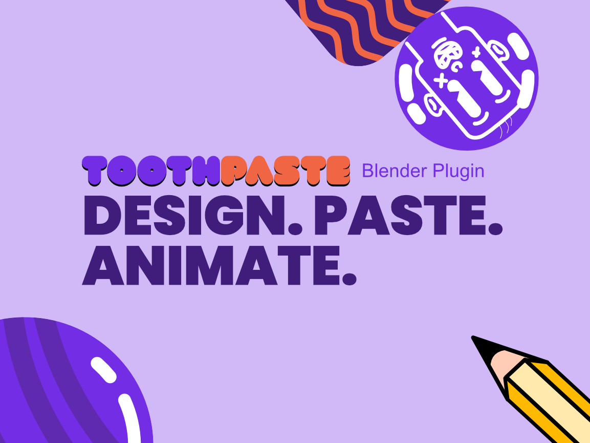 ToothPaste: A Better Vector To Blender Workflow For Motion Designers