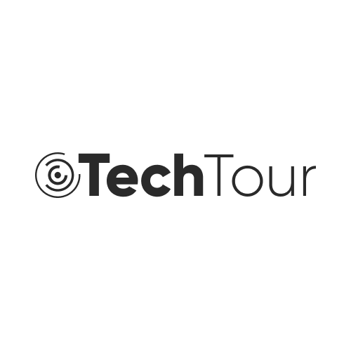 TechTour logo  - partner of Cosmonavt - a design and animation studio in Sofia.