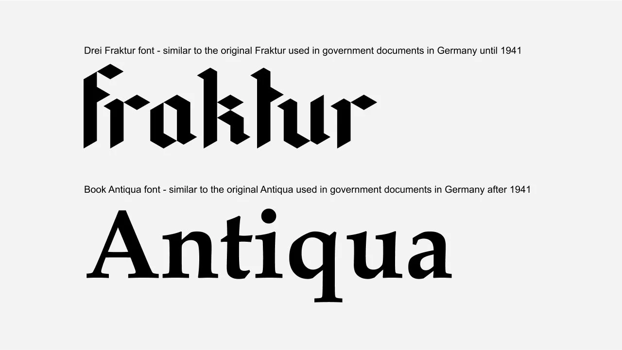 The fonts of the Nazi design dictatorship