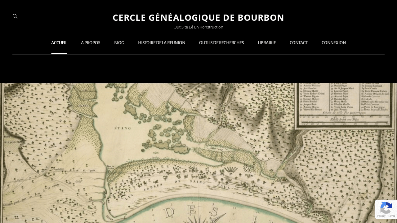 Cercle Généalogique de Bourbon