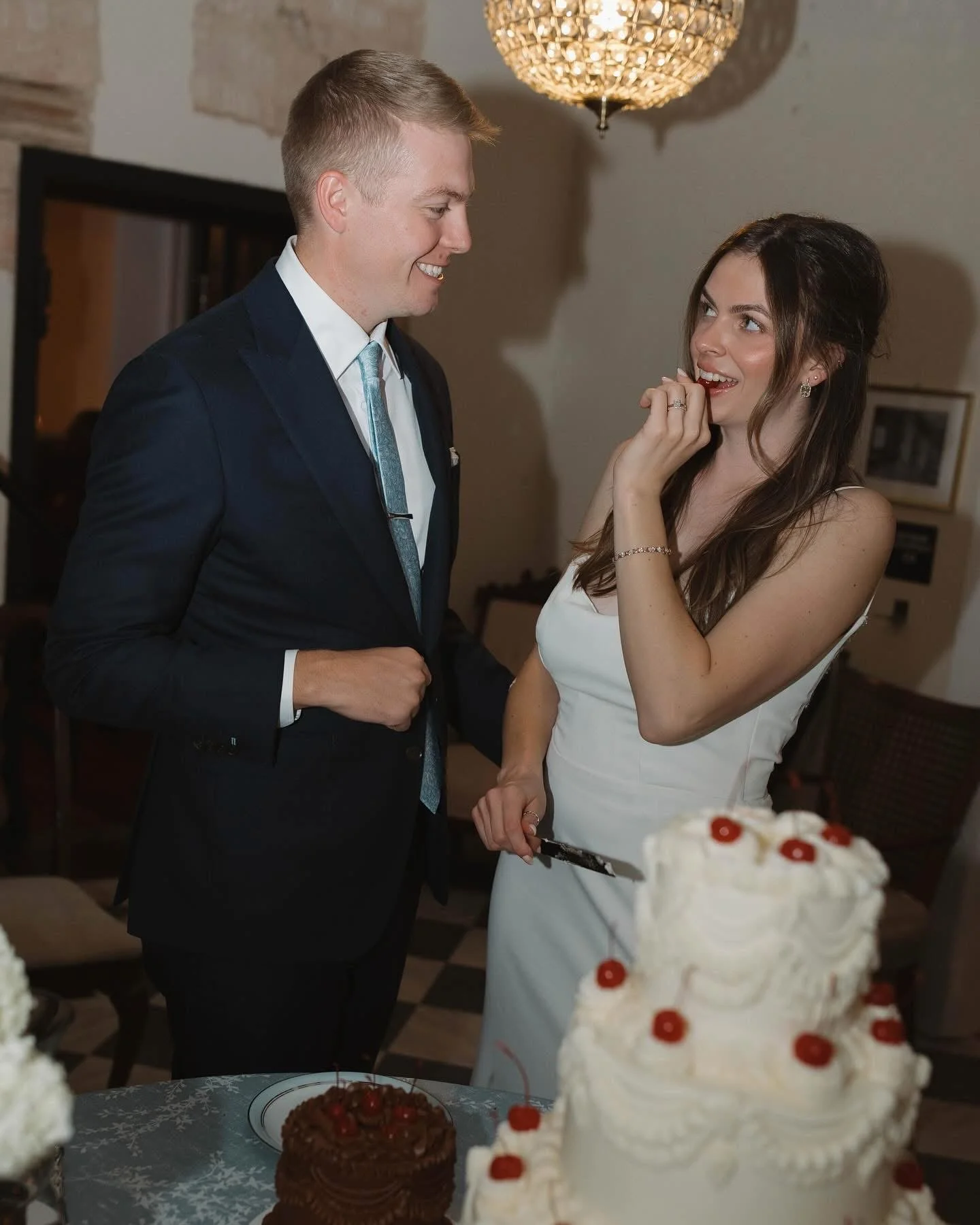 Cheers to The Roths on their anniversary! 🥂 They snuck away to the mountains with just a few loved ones to say &ldquo;I do,&rdquo; then came back to the Jailhouse where over 100 guests were waiting to celebrate. 🎉 Such a fun, unforgettable day&mdas