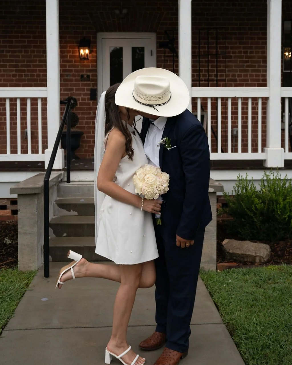 Here's what you'll regret about eloping:
Not the marriage. Not marrying your person. Not skipping the big production.
You'll regret not having the photos with your mom. Not having that moment walking down the aisle with your dad watching. Not having 