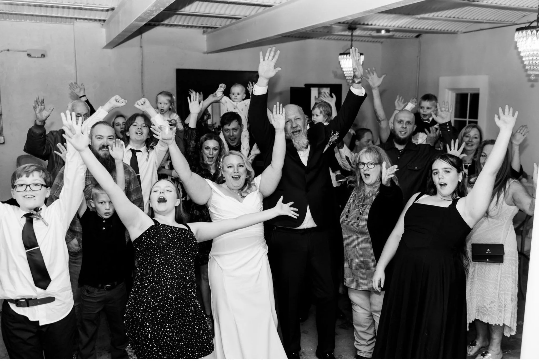 This is what it&rsquo;s all about 🤍
 Good music, full hearts, and a packed dance floor.

 #WeddingReception
 #DanceFloorMoments
 #RealWedding
 #IntimateWedding
 #WeddingJoy