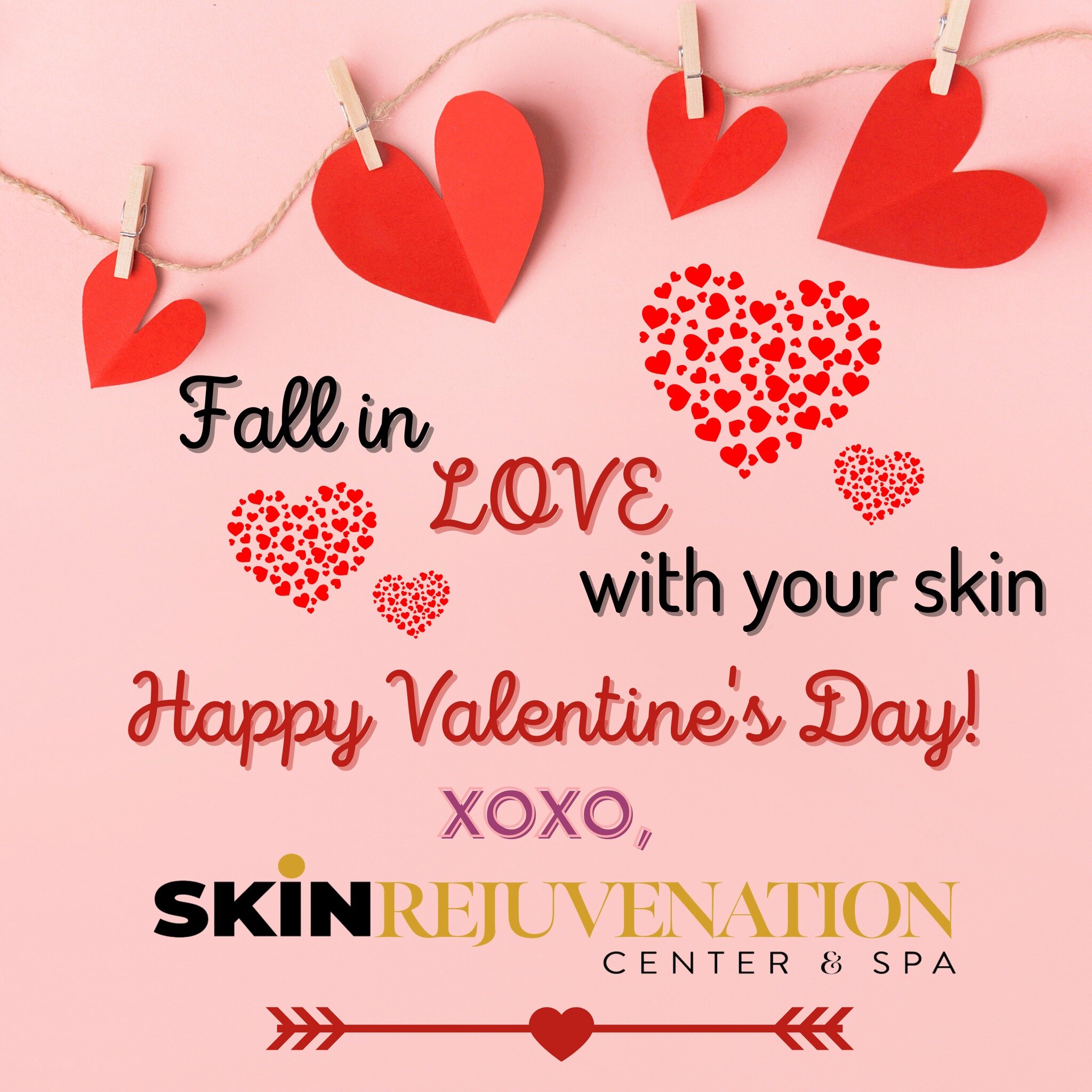 Happy Valentine's Day from all of us at Skin Rejuvenation Center! We love all our clients and helping them love their skin! 

XOXO, Saundra, Melory, Katie, Mika &amp; Teddy ❤💋

 #xoxo #loveandhappiness #healthyskin #skincareproducts #youthfulskin #s