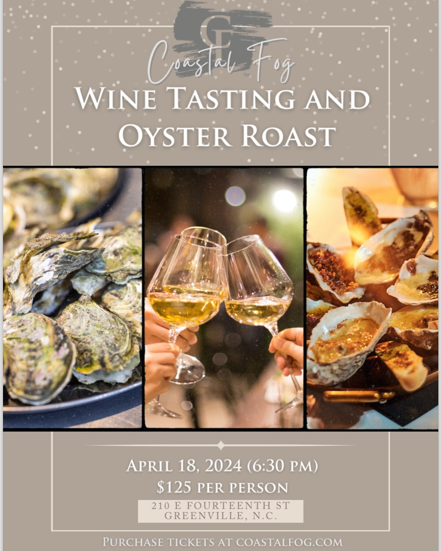 🍷 🦪 Experience the perfect pairing of flavors at our exclusive wine-tasting and oyster roast event. Join us for an unforgettable evening as we bring together the elegance of Wither Hills wines and the indulgent taste of freshly roasted oysters. .  