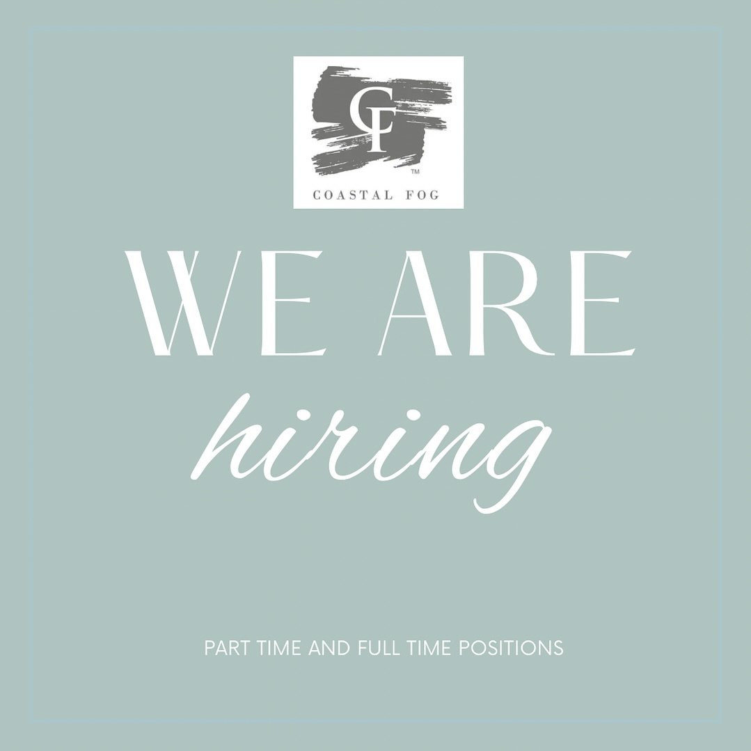 We want you to join our team! Apply at https://www.coastalfog.com/contactus or DM and will send you the link. Can&rsquo;t wait to meet you. 
.
.
.
.
#joinus #apply #hiring #greenvillenc