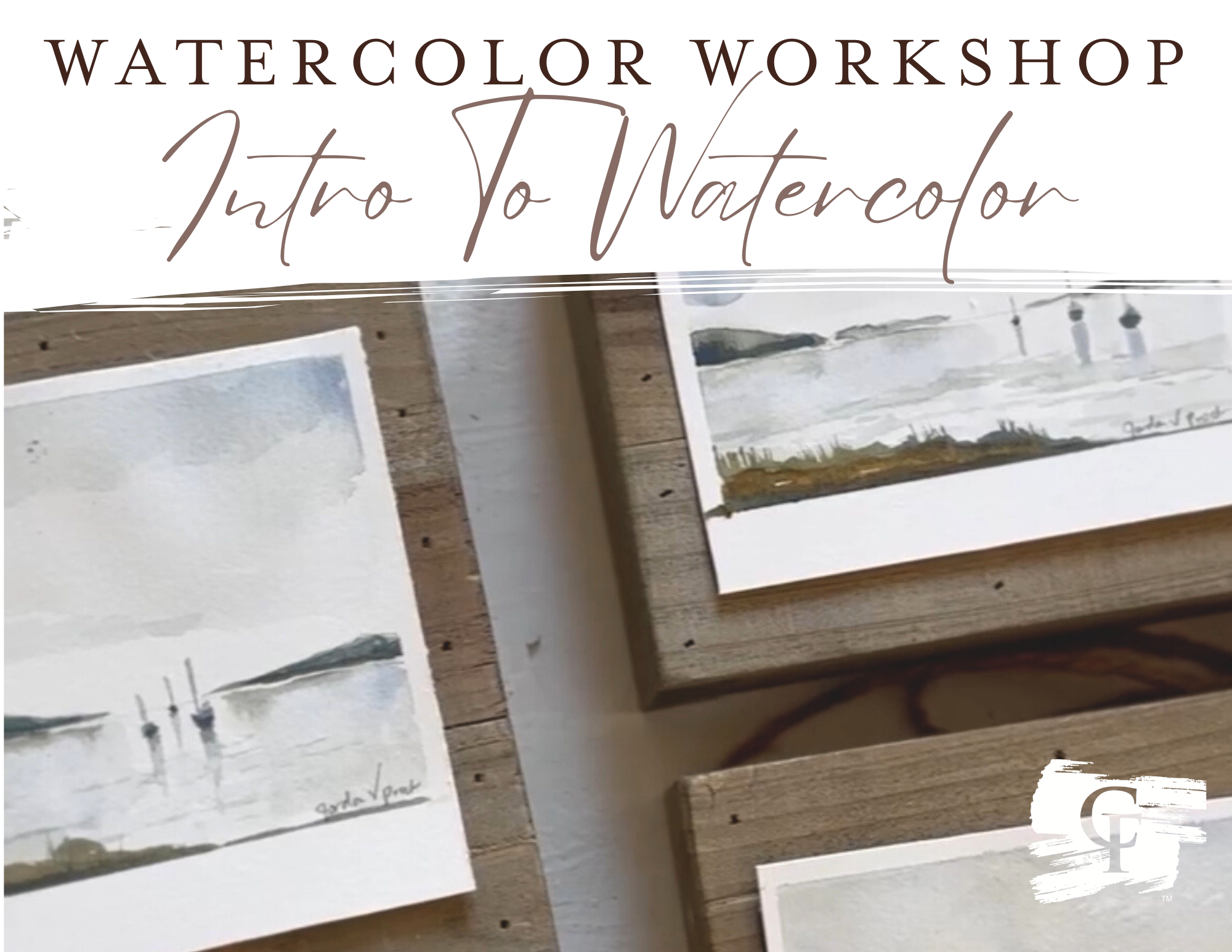CF Intro to Watercolor Workshop
